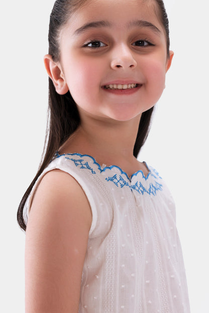 Embroidered Sleeveless Top - Cougar Clothing