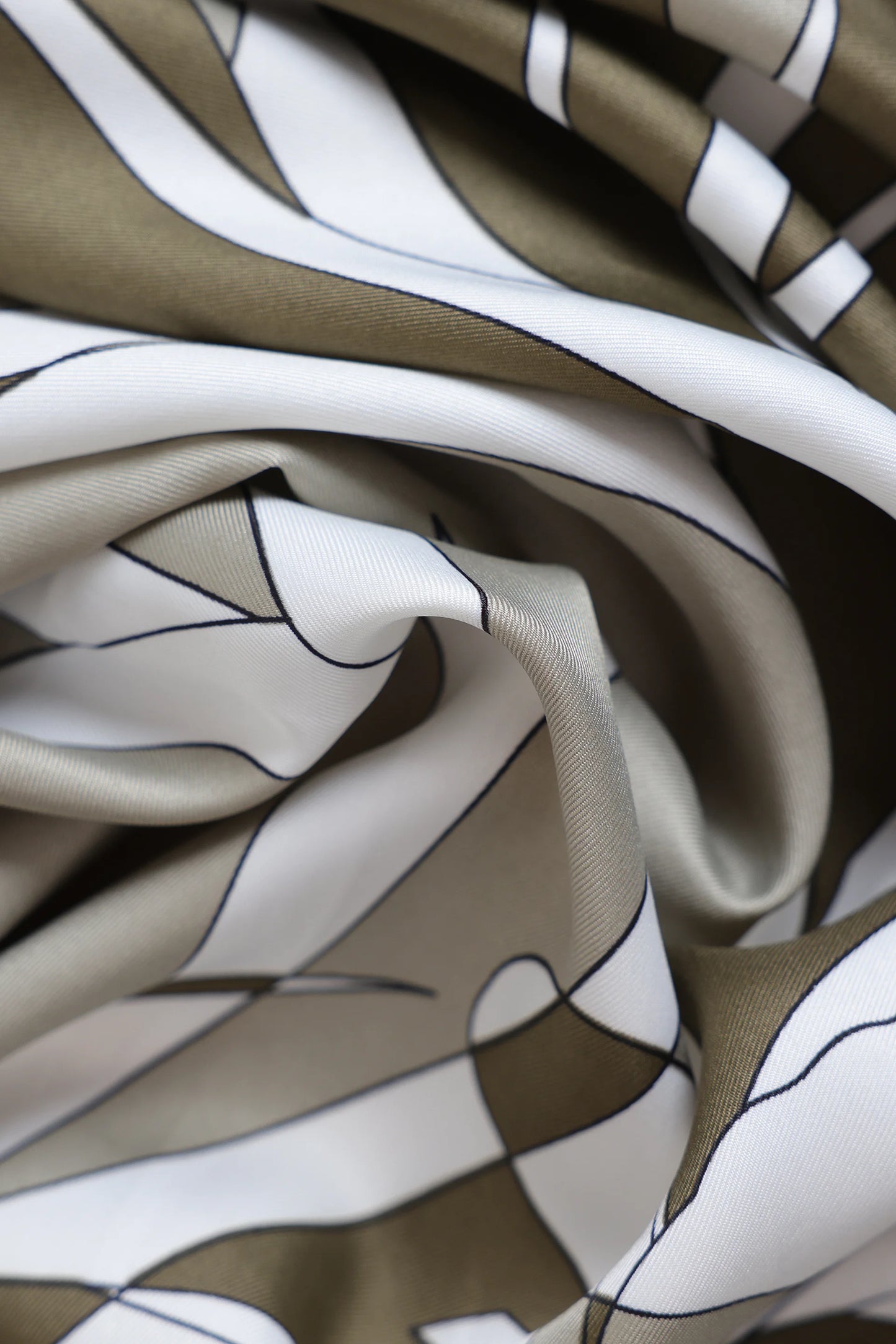 Printed Silk Scarf - Cougar Clothing