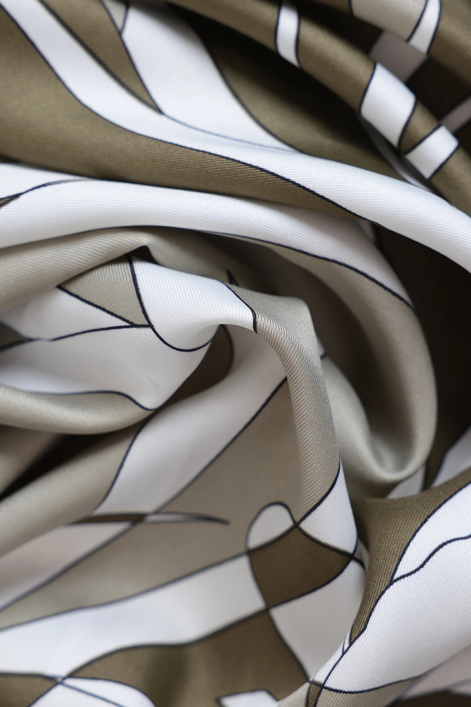 Printed Silk Scarf - Cougar Clothing
