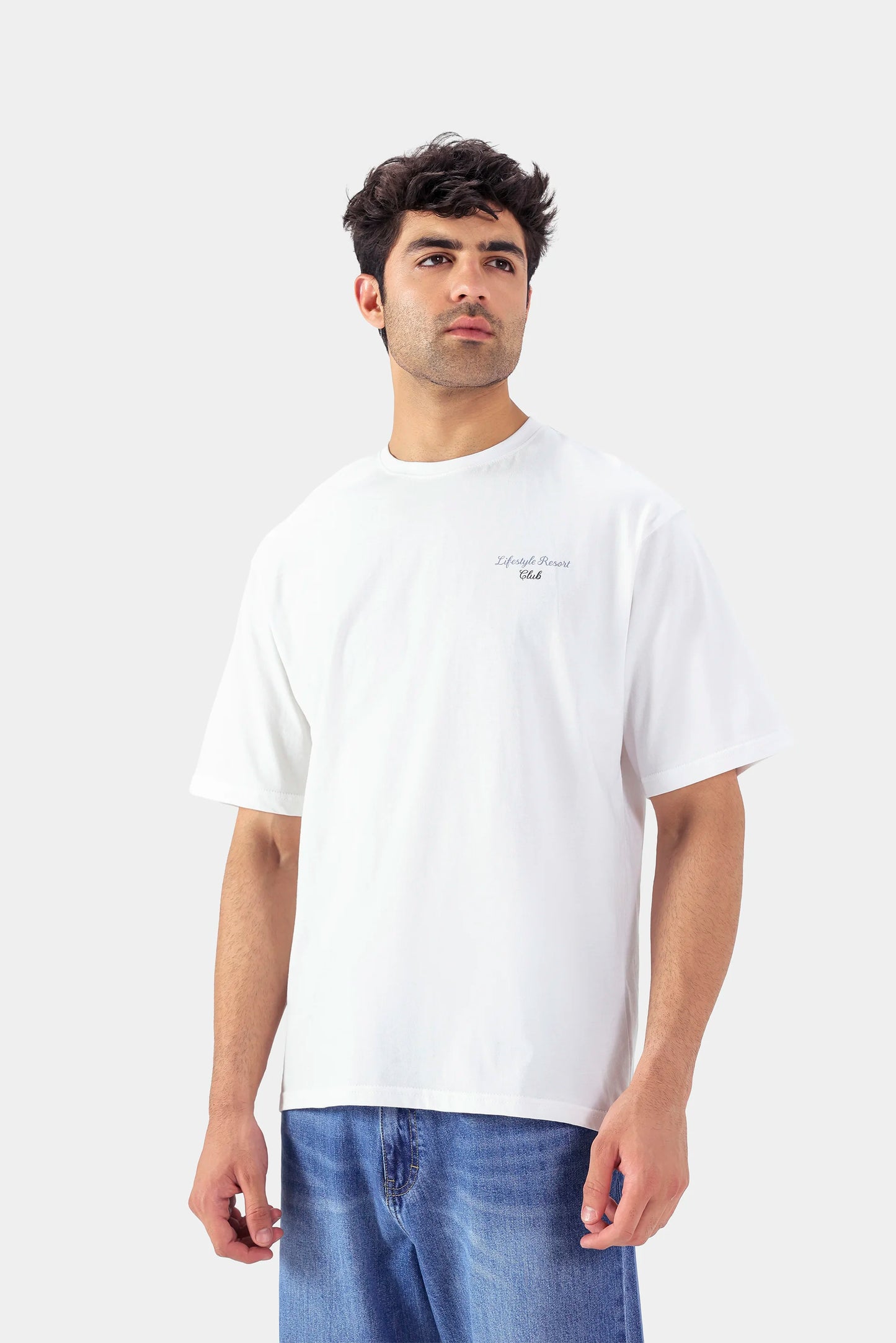 Back Printed Relaxed T-Shirt - Cougar Clothing