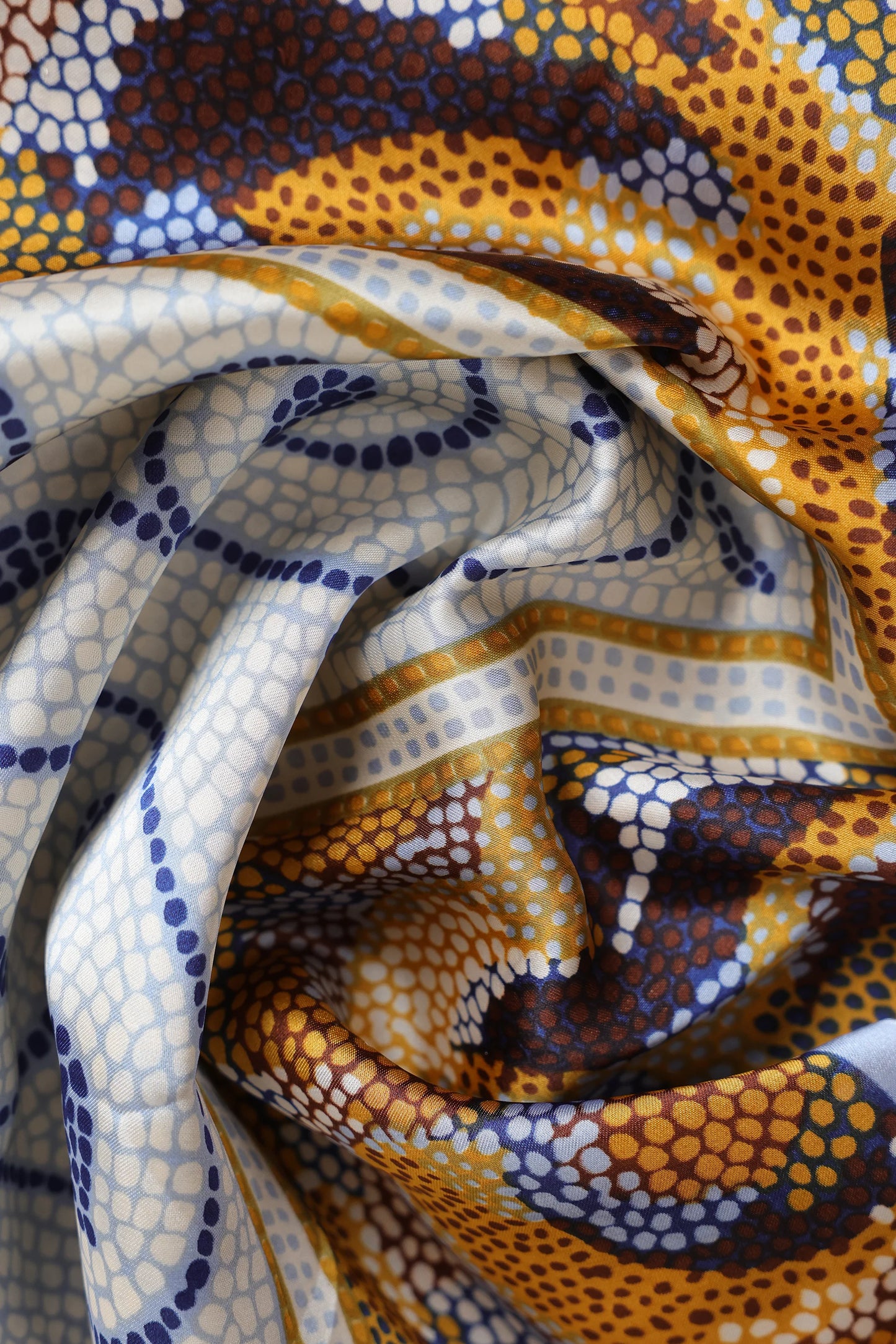 Printed Silk Scarf - Cougar Clothing