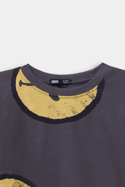 Smiley Splatter T-Shirts - Cougar Clothing