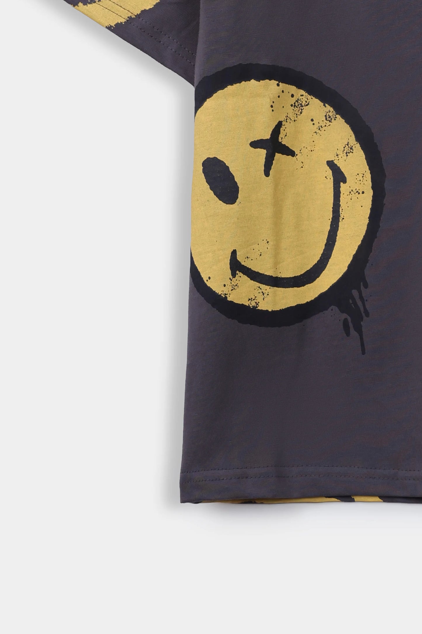 Smiley Splatter T-Shirts - Cougar Clothing