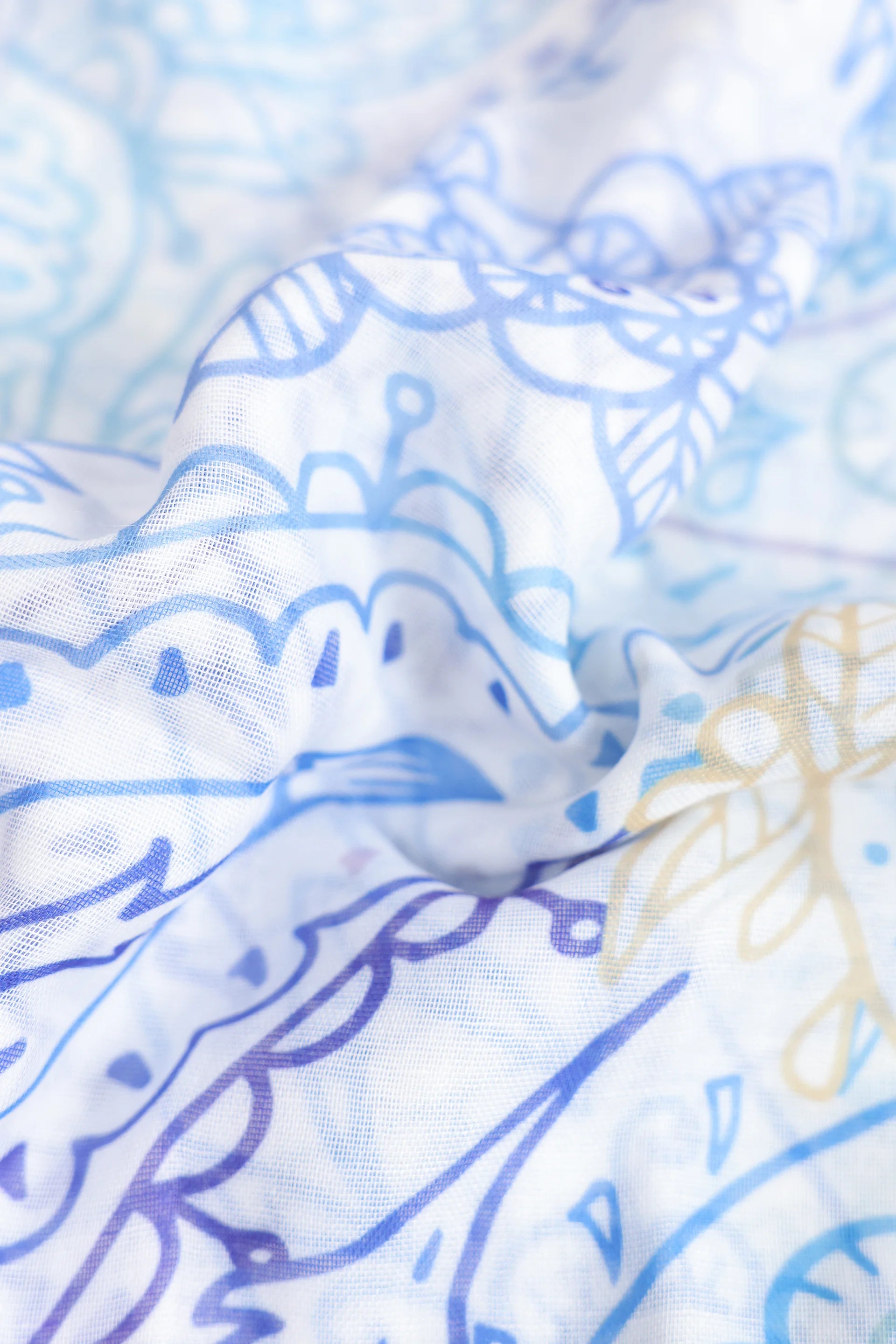 Pastel Print Scarf - Cougar Clothing