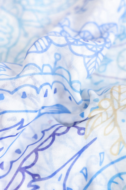 Pastel Print Scarf - Cougar Clothing