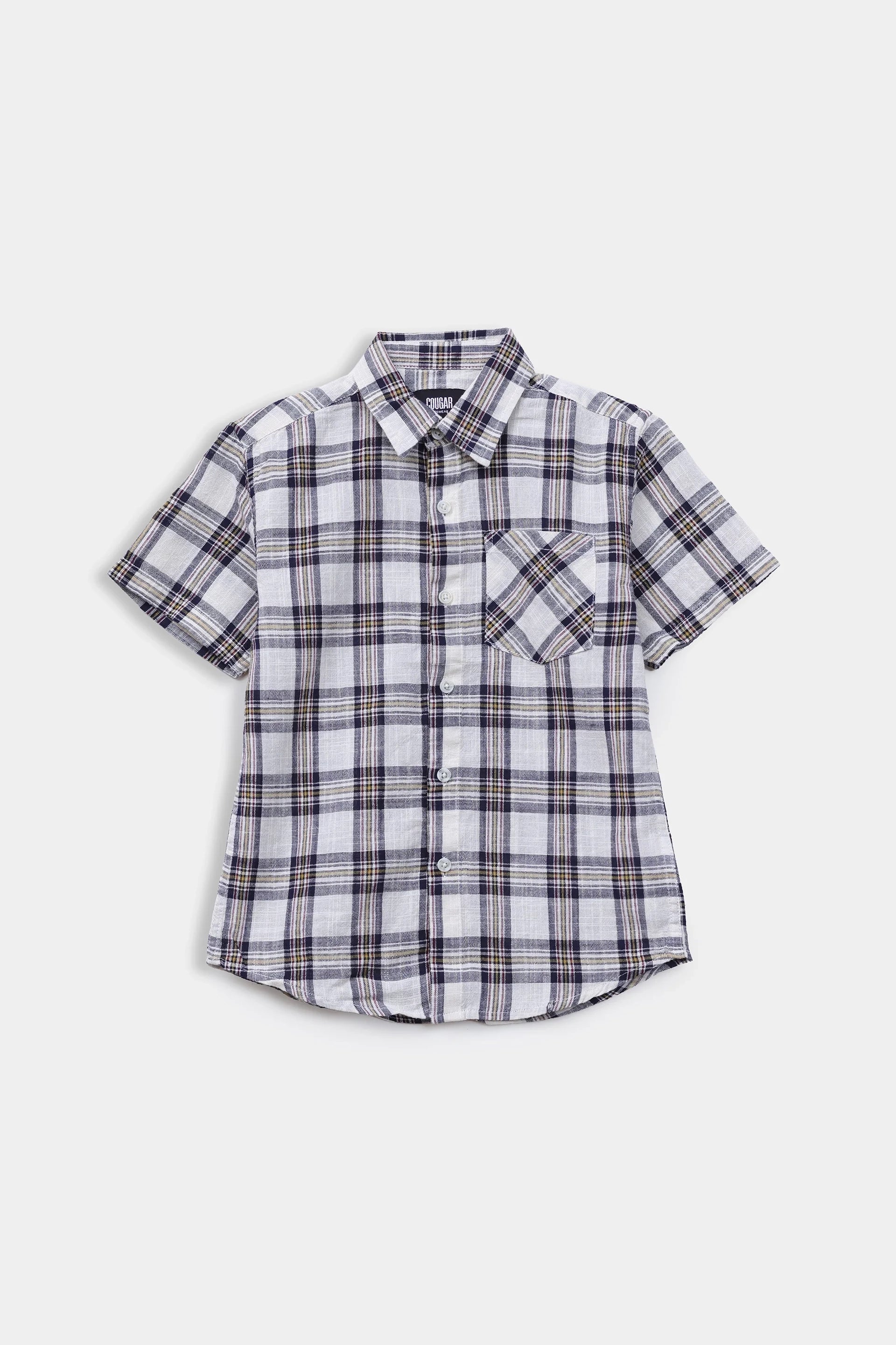 Checkered Yarn Dyed Shirt - Cougar Clothing