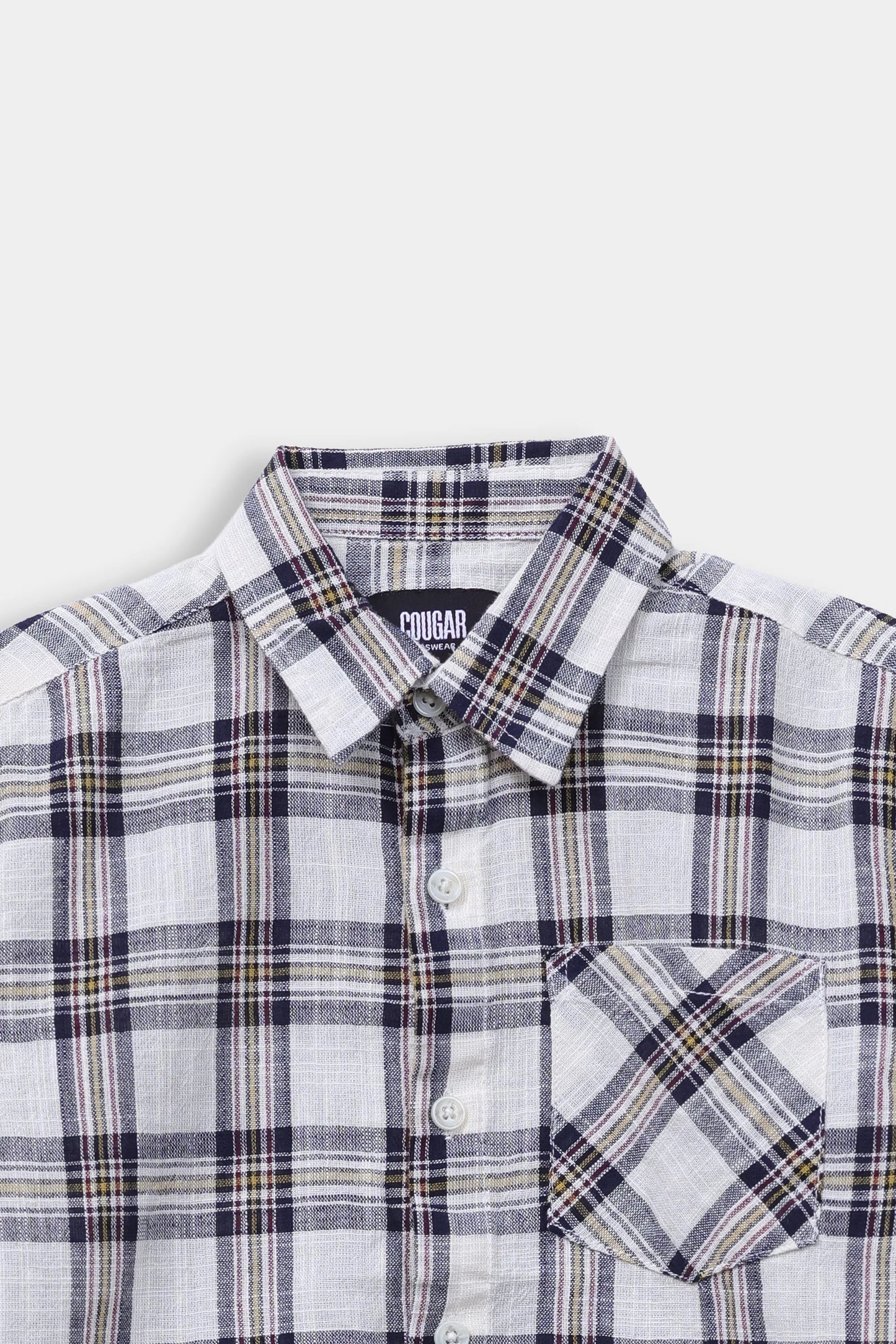 Checkered Yarn Dyed Shirt - Cougar Clothing