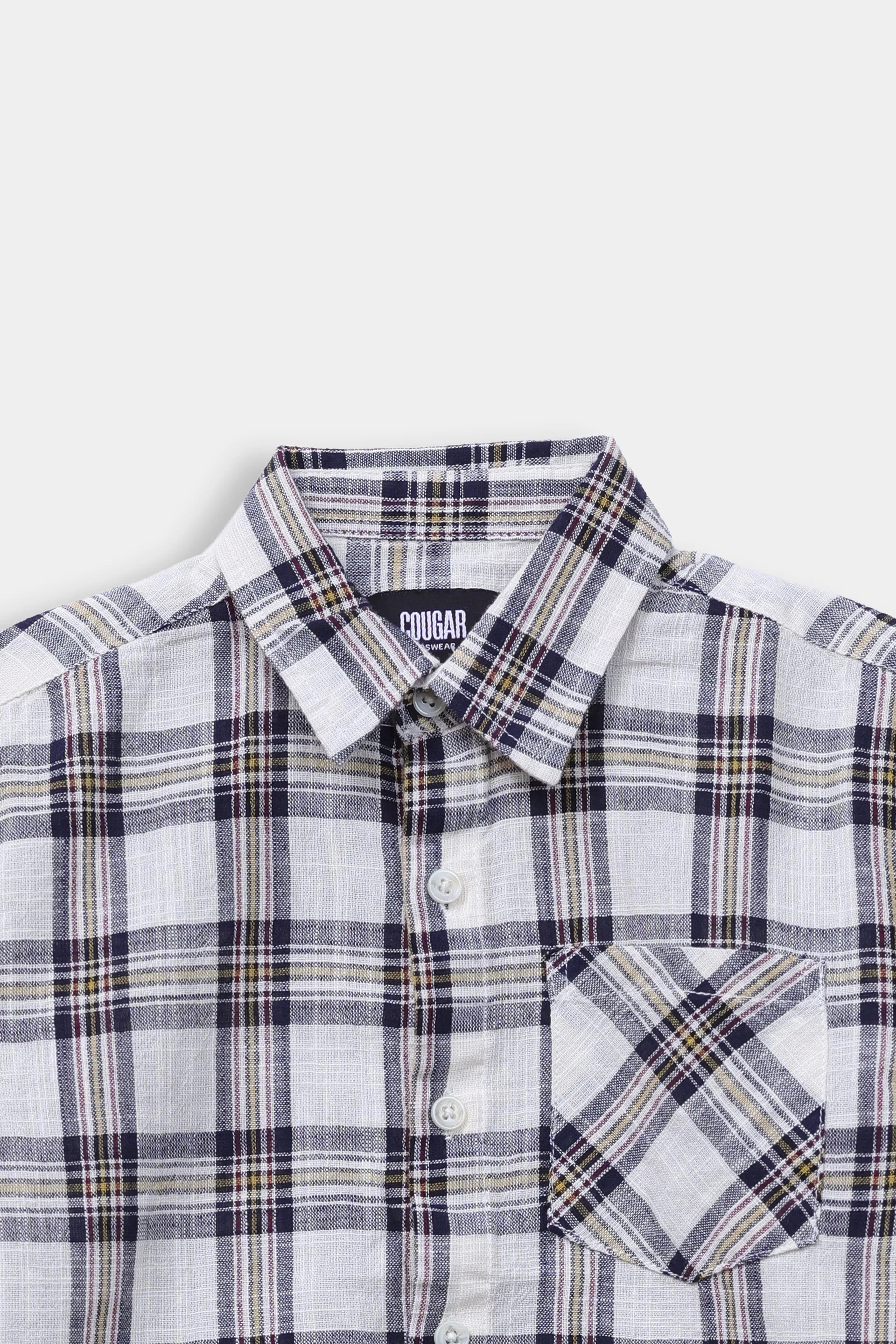 Checkered Yarn Dyed Shirt - Cougar Clothing