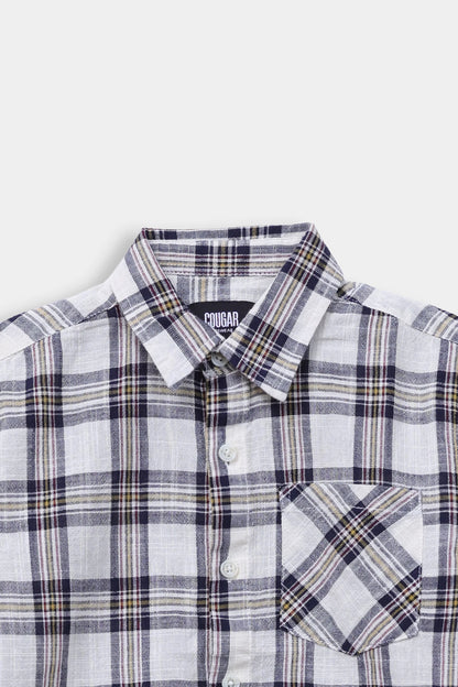 Checkered Yarn Dyed Shirt - Cougar Clothing