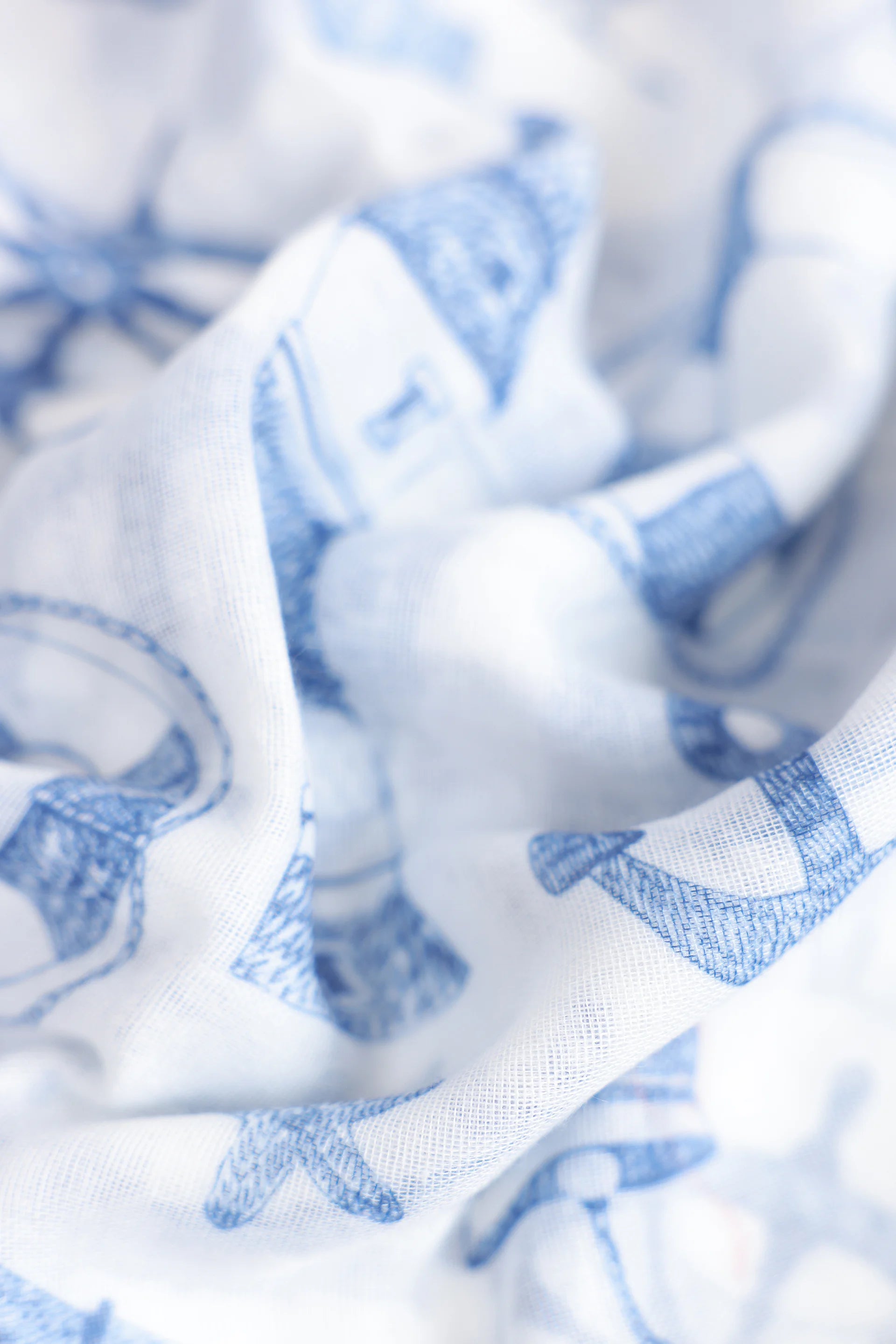 Nautical Print Scarf - Cougar Clothing
