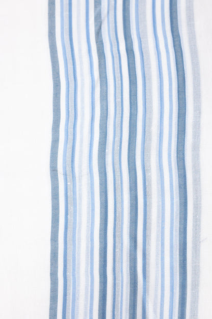 Striped Tasseled Scarf - Cougar Clothing