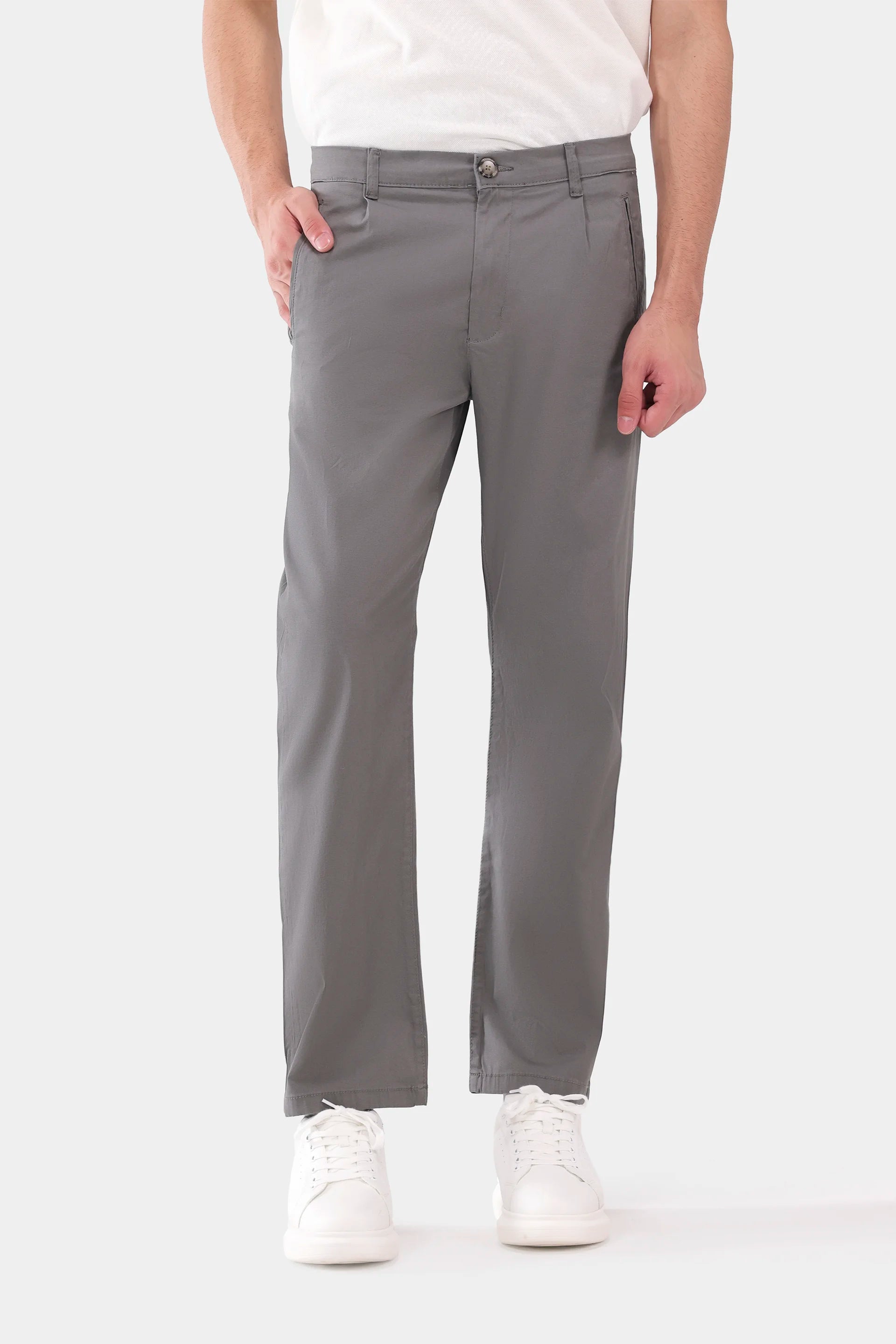 Relaxed Woven Trousers - Cougar Clothing