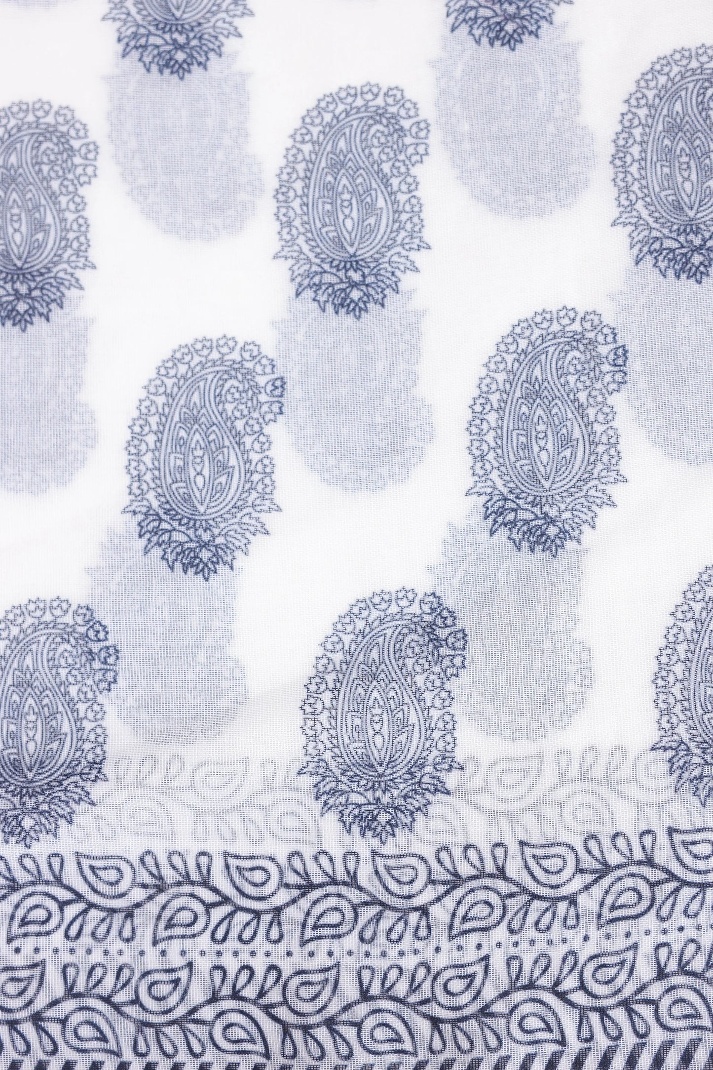 Contrast Paisley Print Scarf - Cougar Clothing