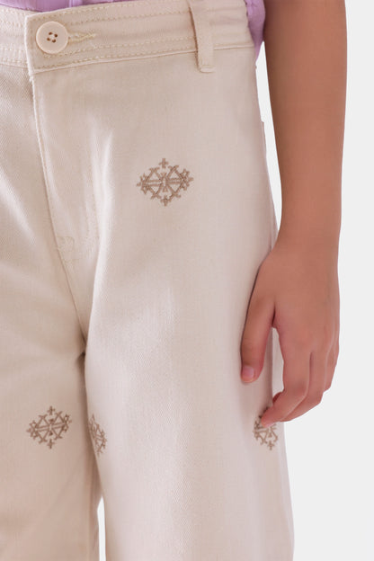 Embroidered Jeans - Cougar Clothing
