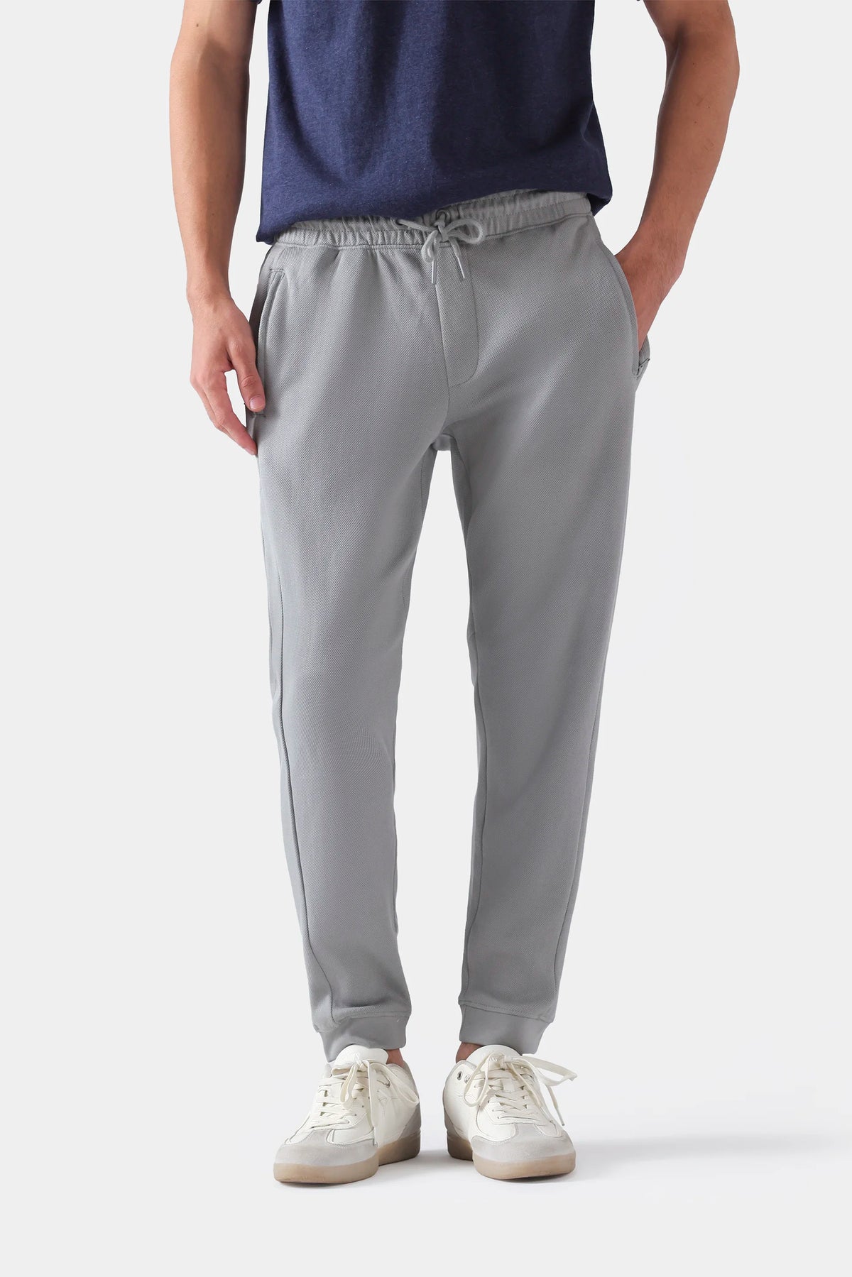 Slim Fit Interlock Trousers - Cougar Clothing