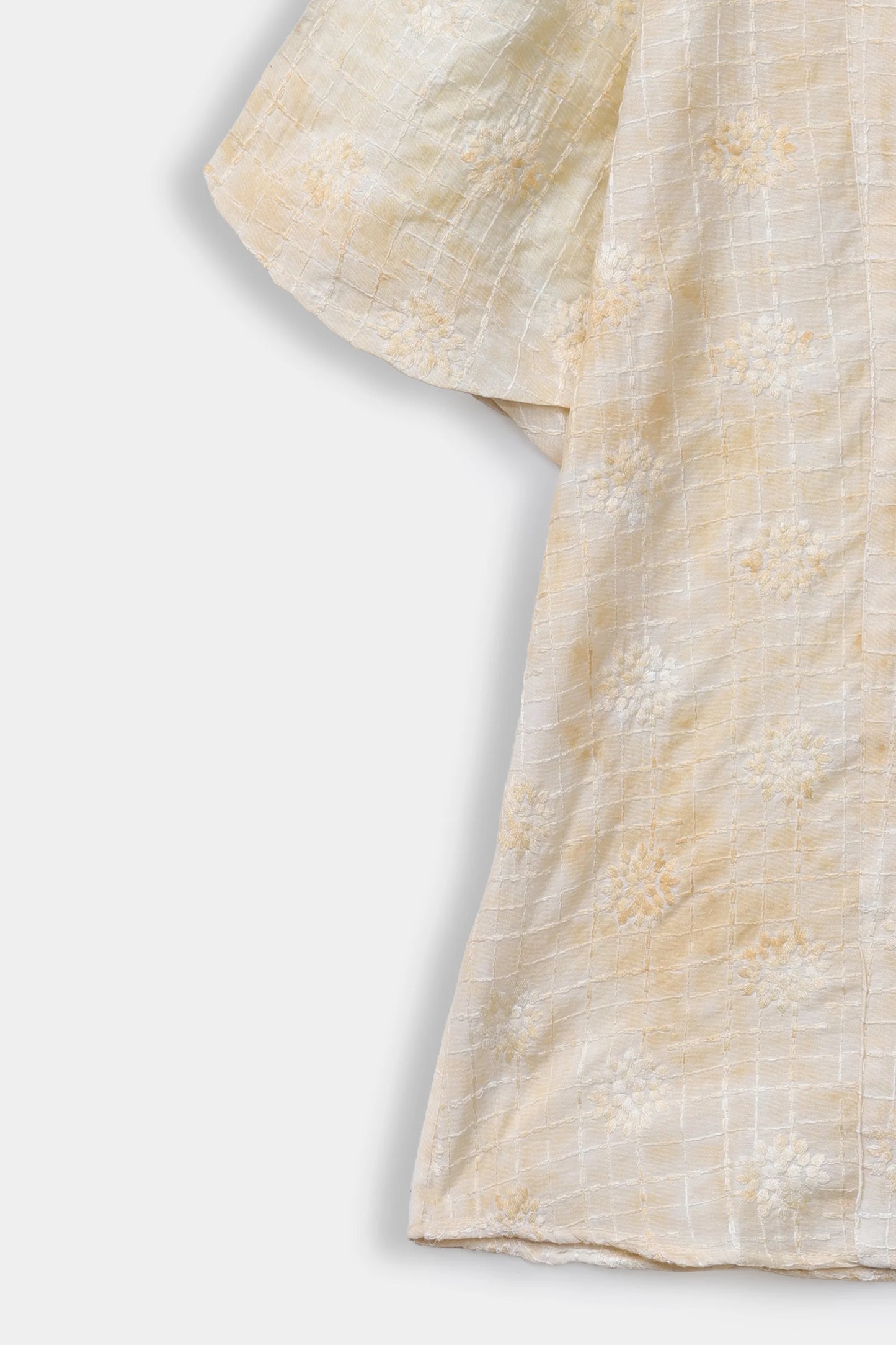Embroidered Pull Sleeve Top - Cougar Clothing