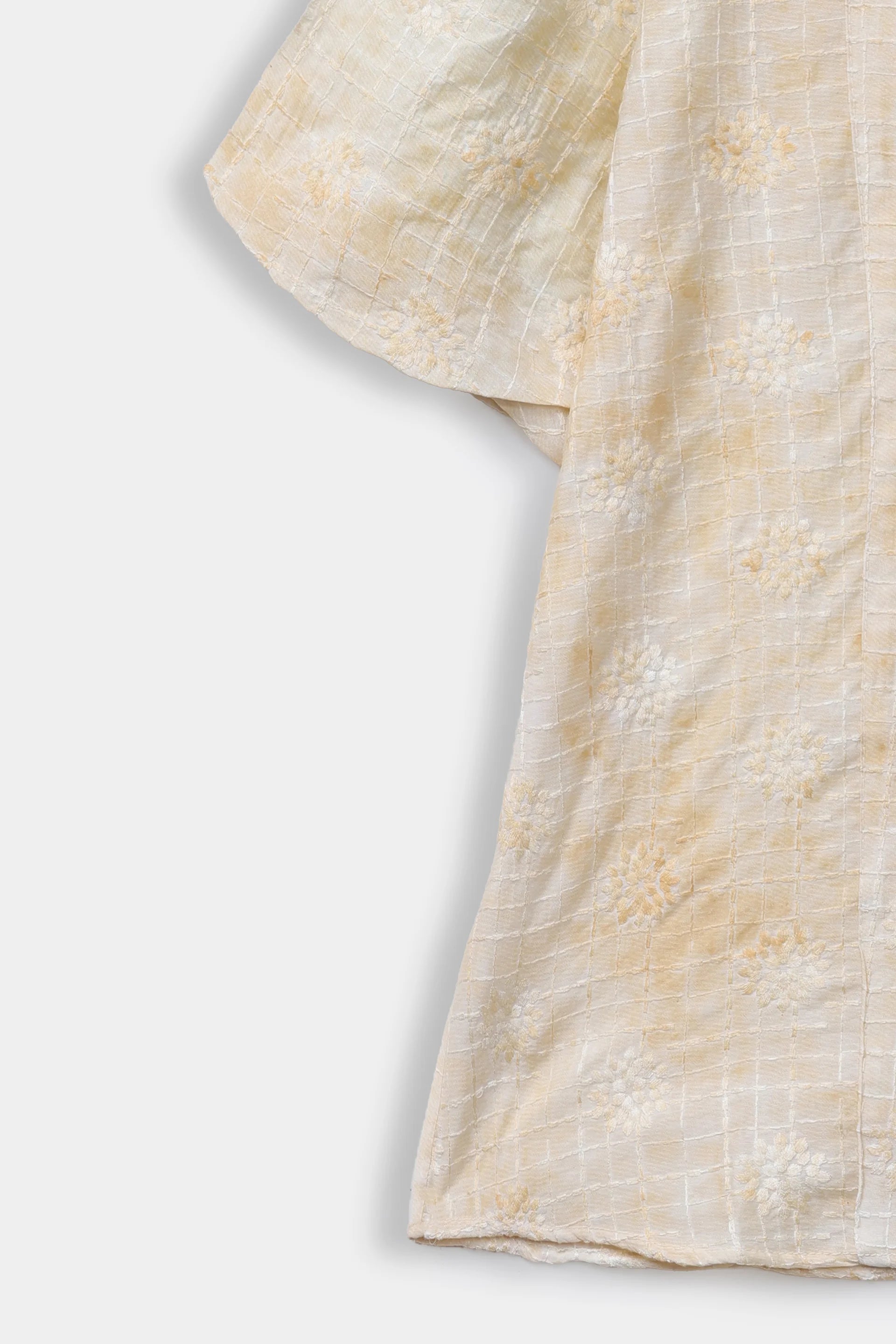 Embroidered Pull Sleeve Top - Cougar Clothing