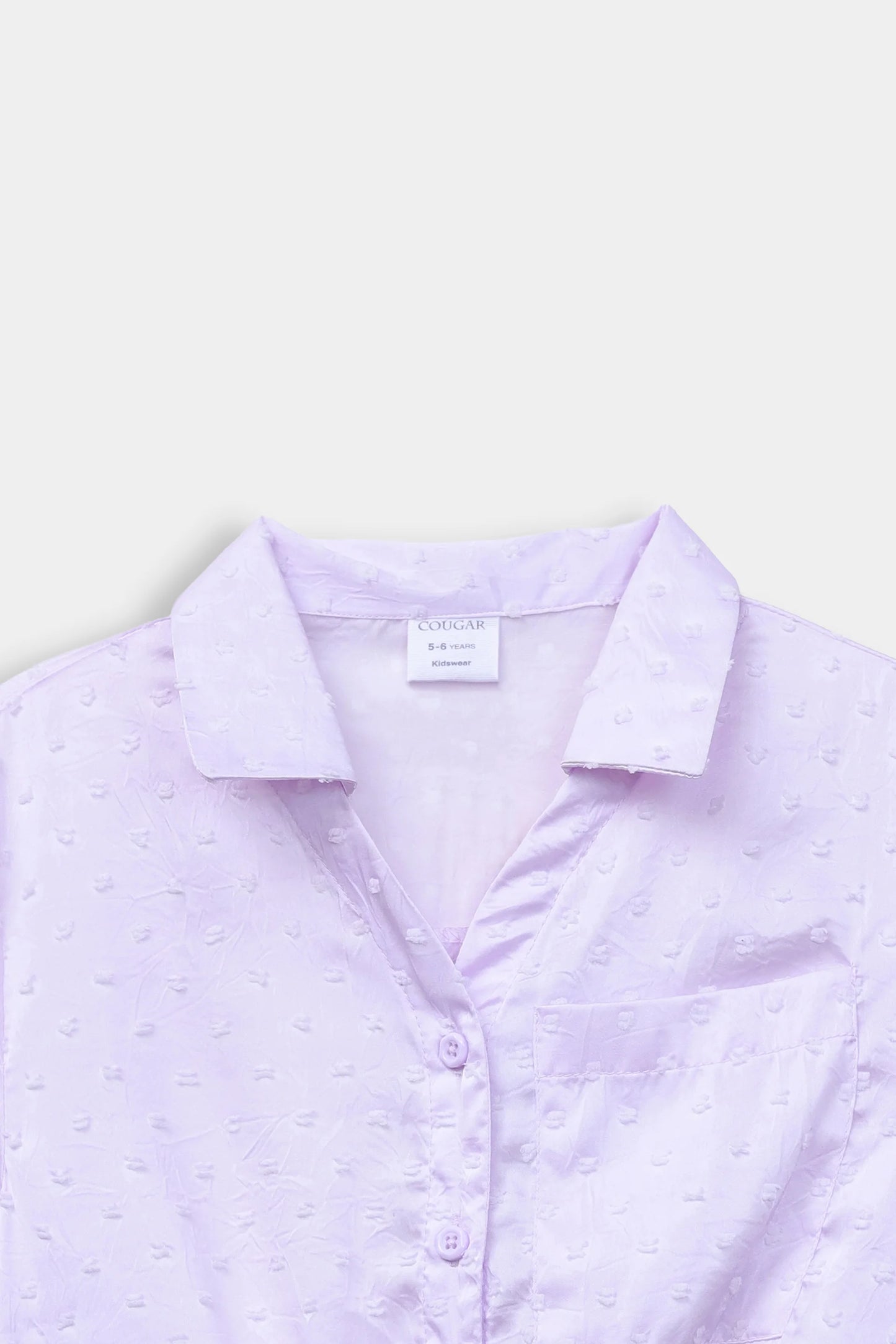 Front Tie Silk Shirt - Cougar Clothing