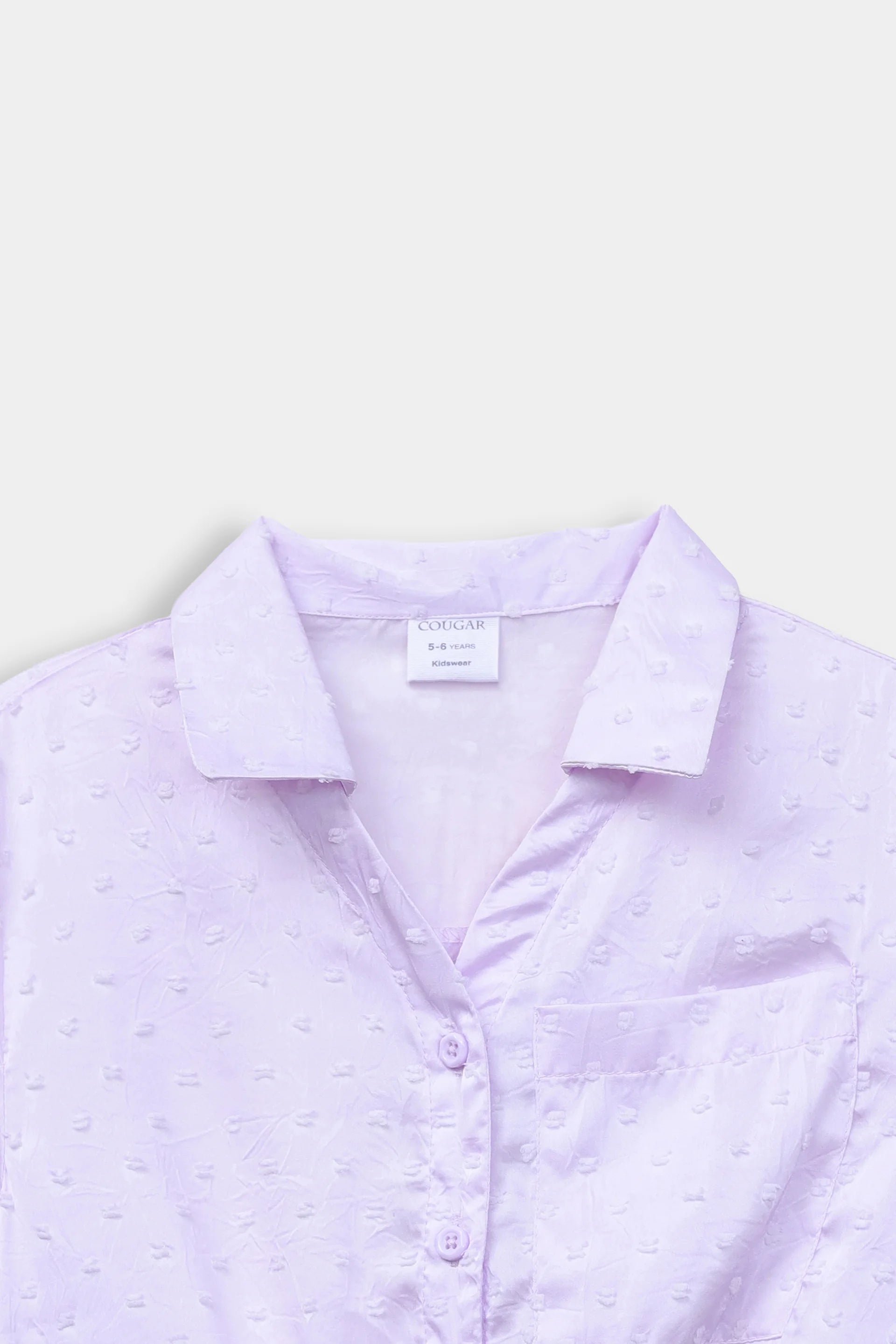 Front Tie Silk Shirt - Cougar Clothing