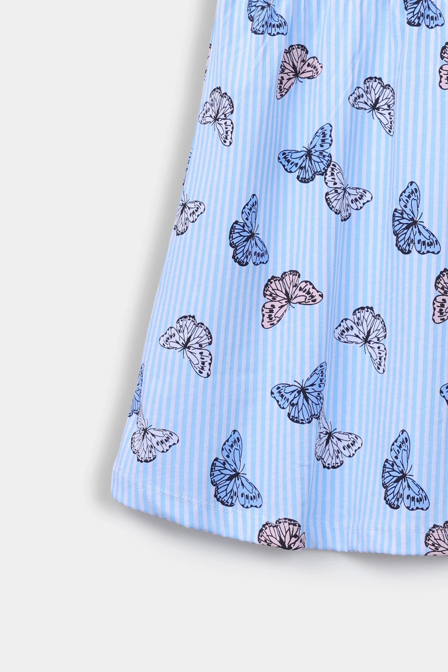Butterfly Printed Dress - Cougar Clothing