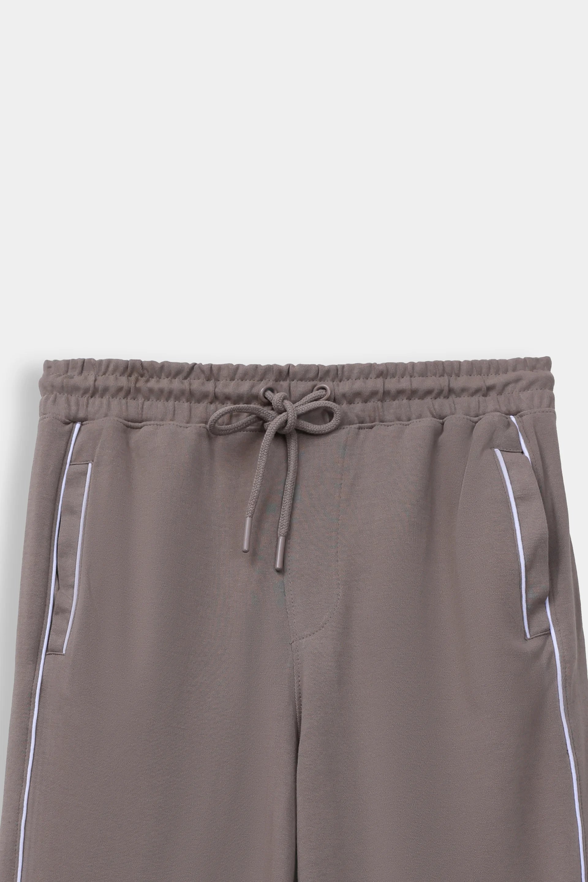 Knitted Trousers With Piping Detail - Cougar Clothing