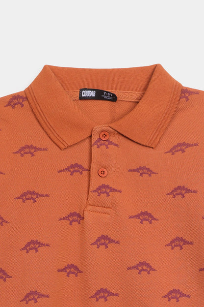All-Over Printed Polo - Cougar Clothing
