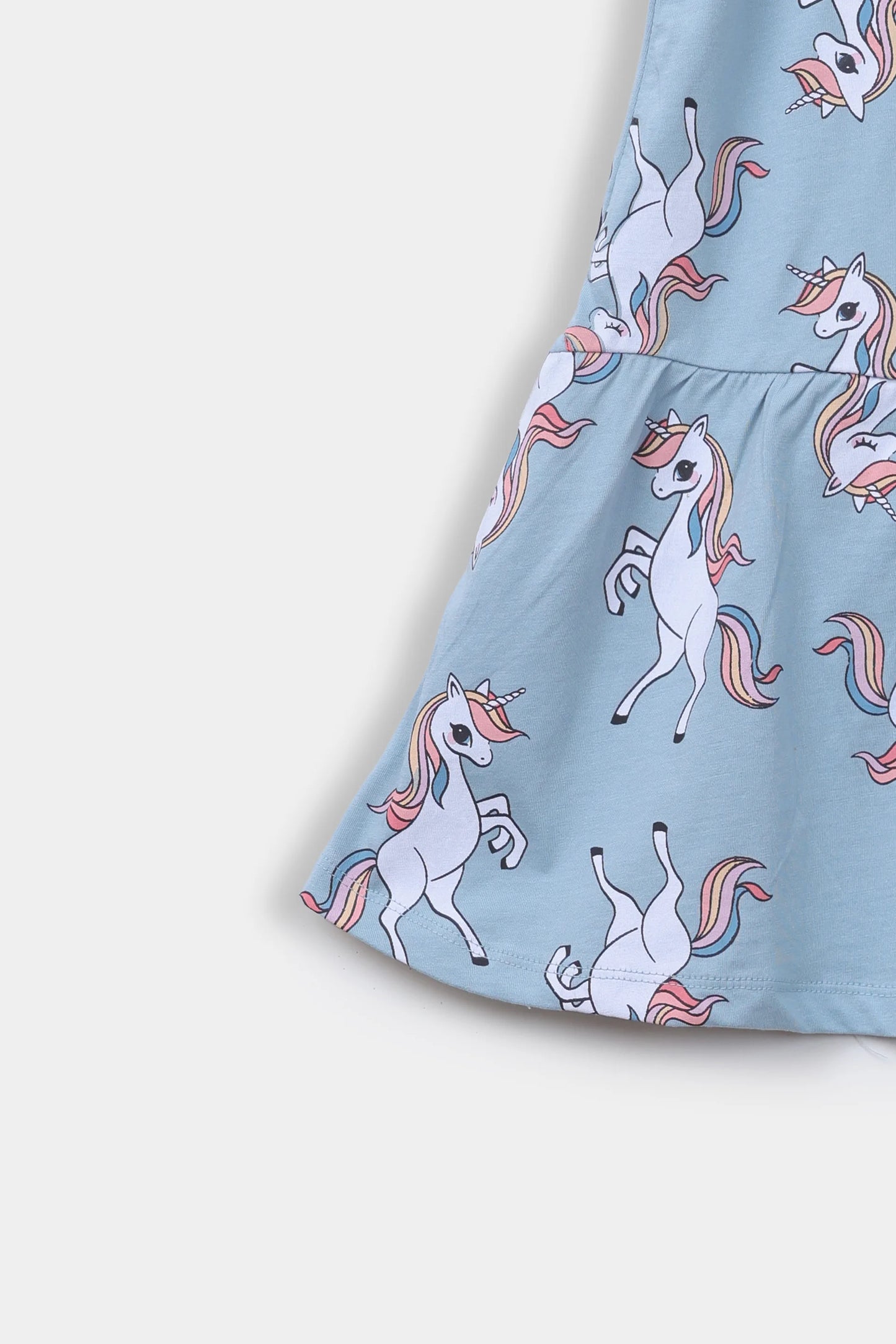 Unicorn Printed Dress - Cougar Clothing