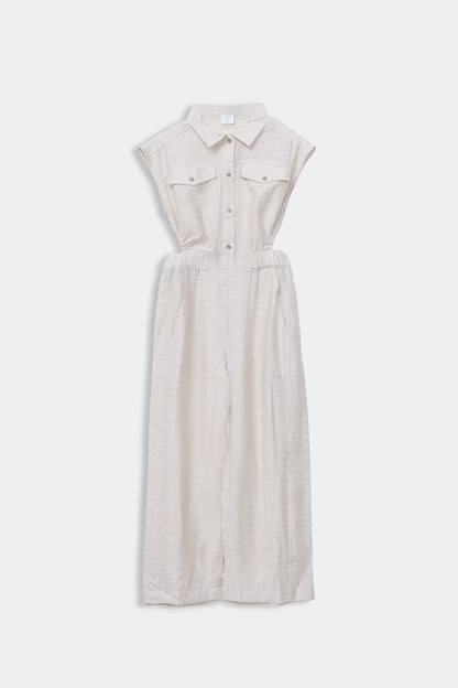 French Cut Jumpsuit - Cougar Clothing