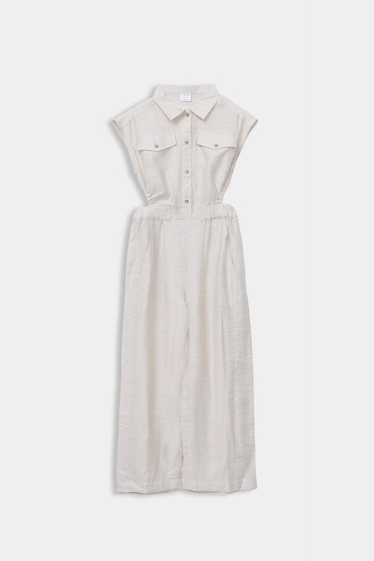 French Cut Jumpsuit - Cougar Clothing