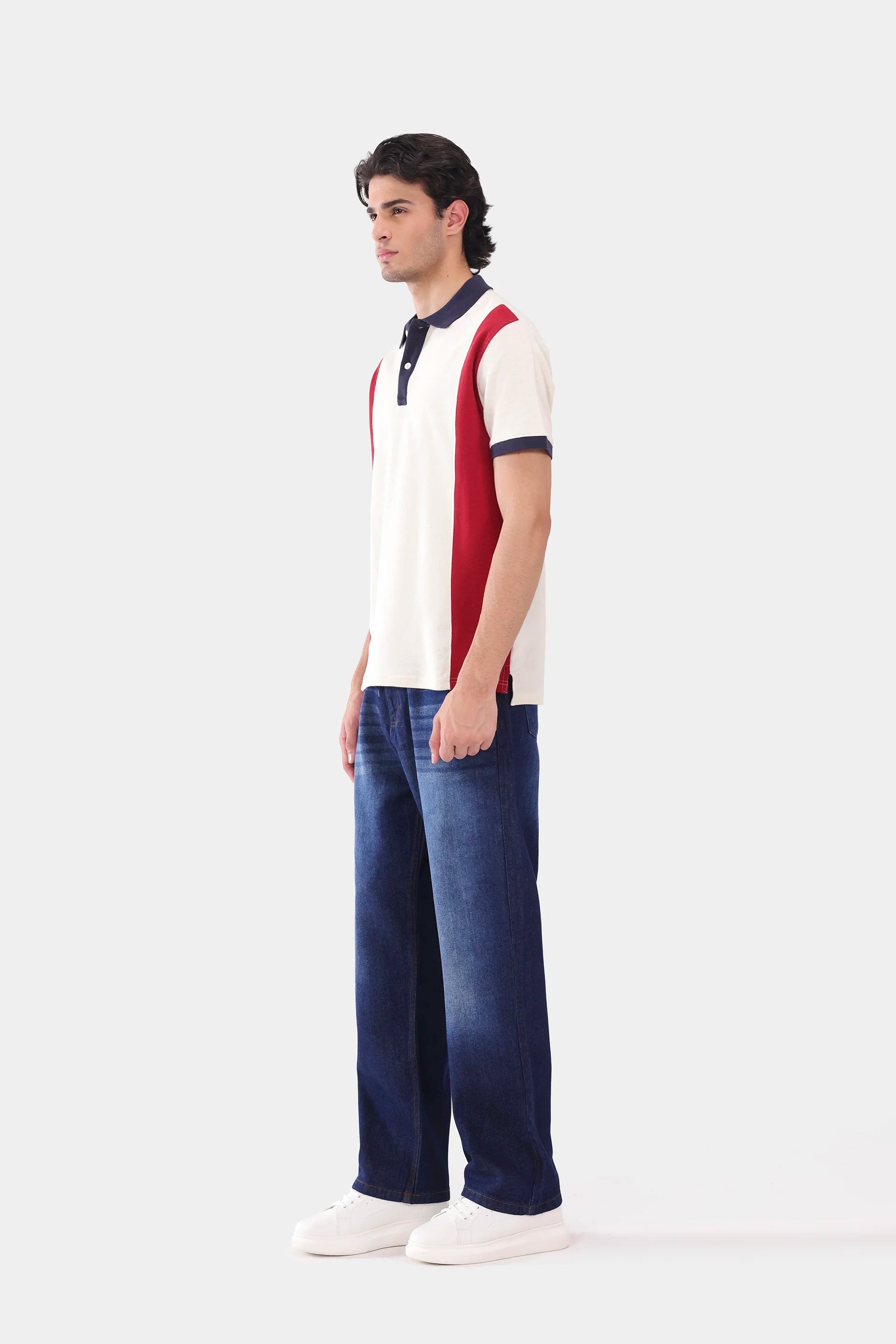 Paneled Polo - Cougar Clothing