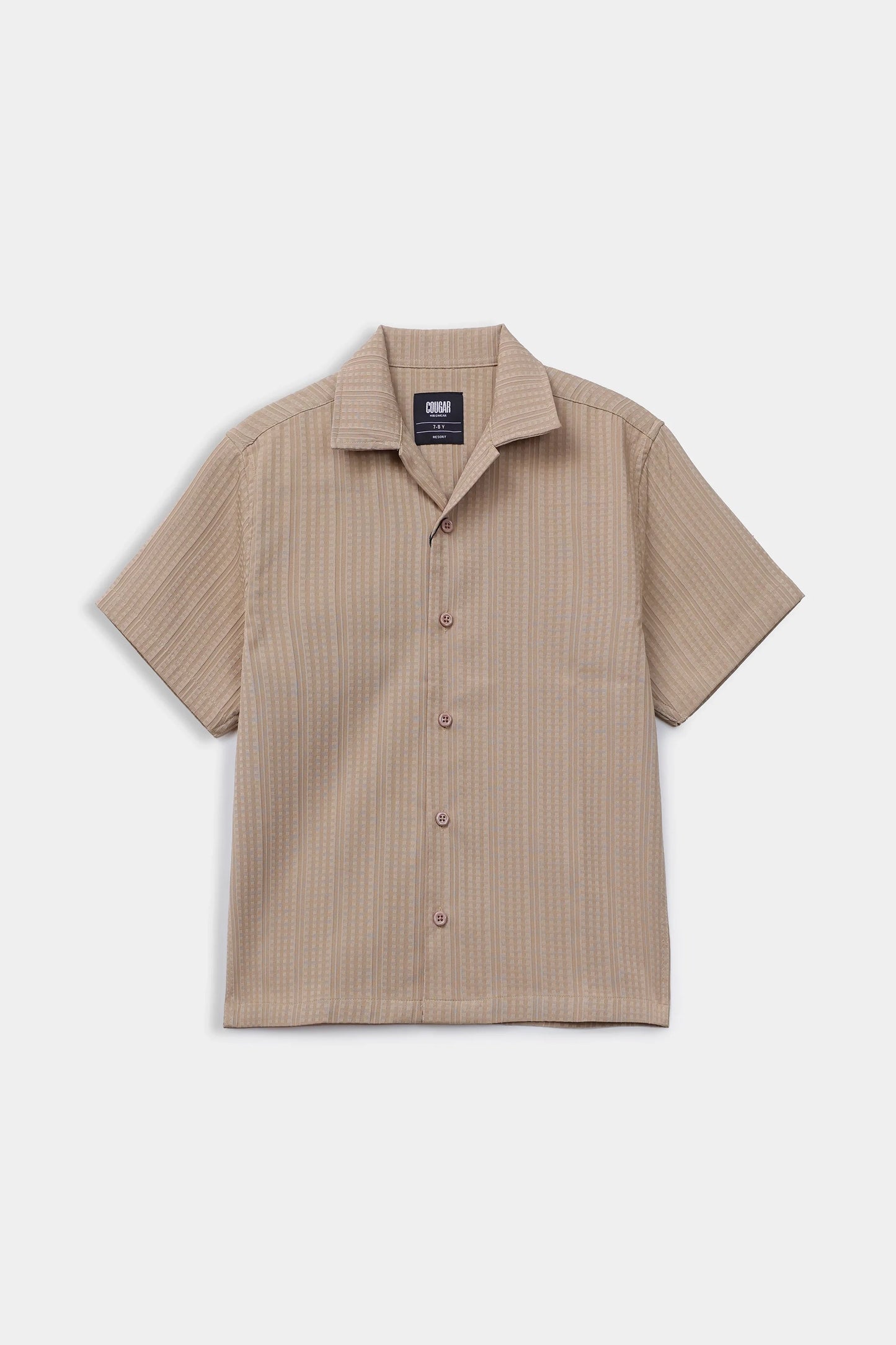 Textured Resort Shirt - Cougar Clothing