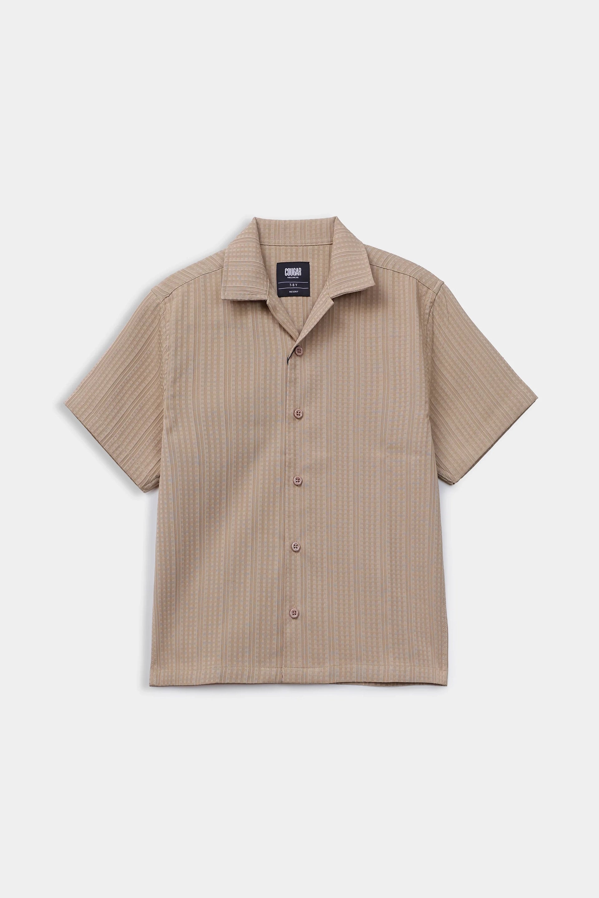 Textured Resort Shirt - Cougar Clothing