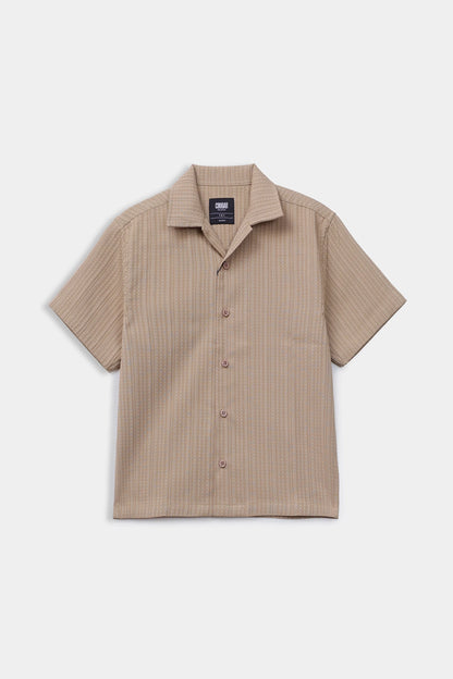 Textured Resort Shirt - Cougar Clothing