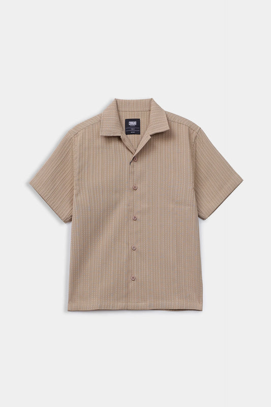Textured Resort Shirt - Cougar Clothing