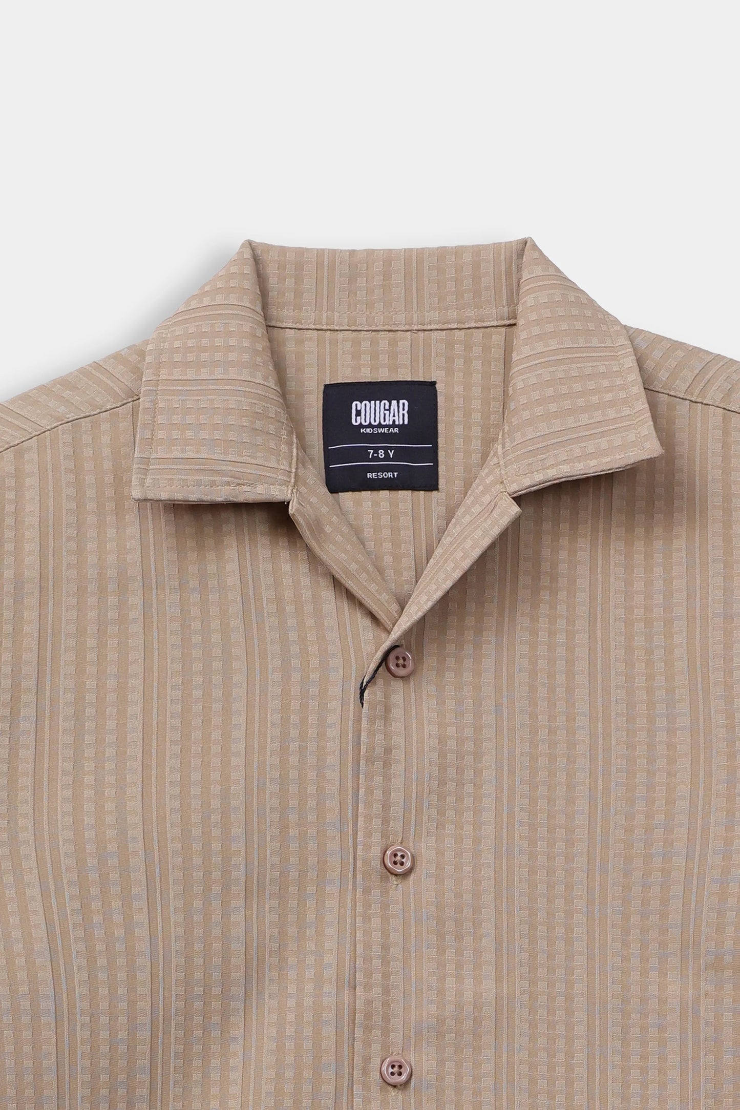 Textured Resort Shirt - Cougar Clothing