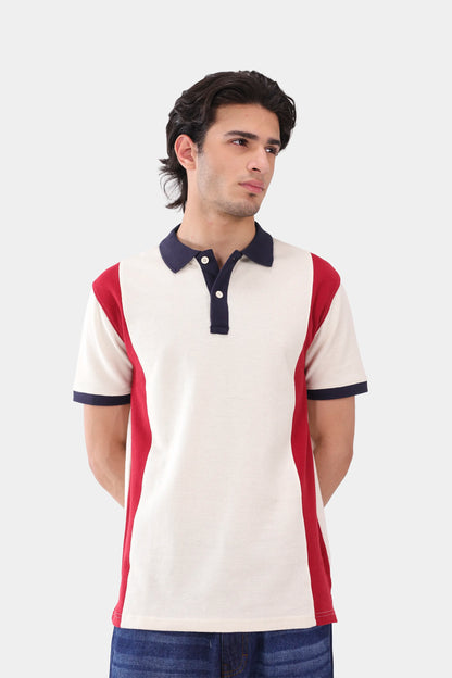 Paneled Polo - Cougar Clothing