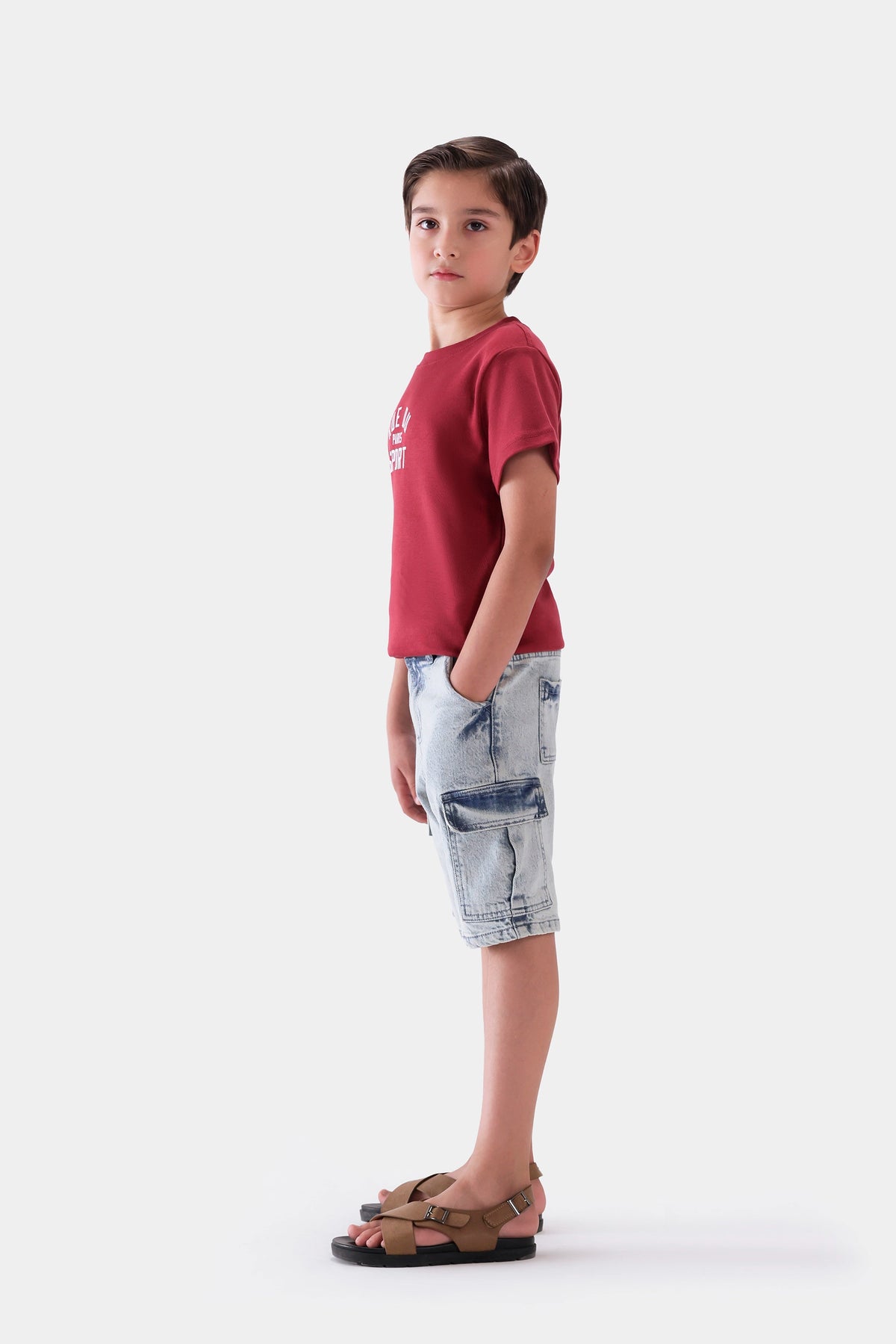 Cargo Denim Shorts - Cougar Clothing