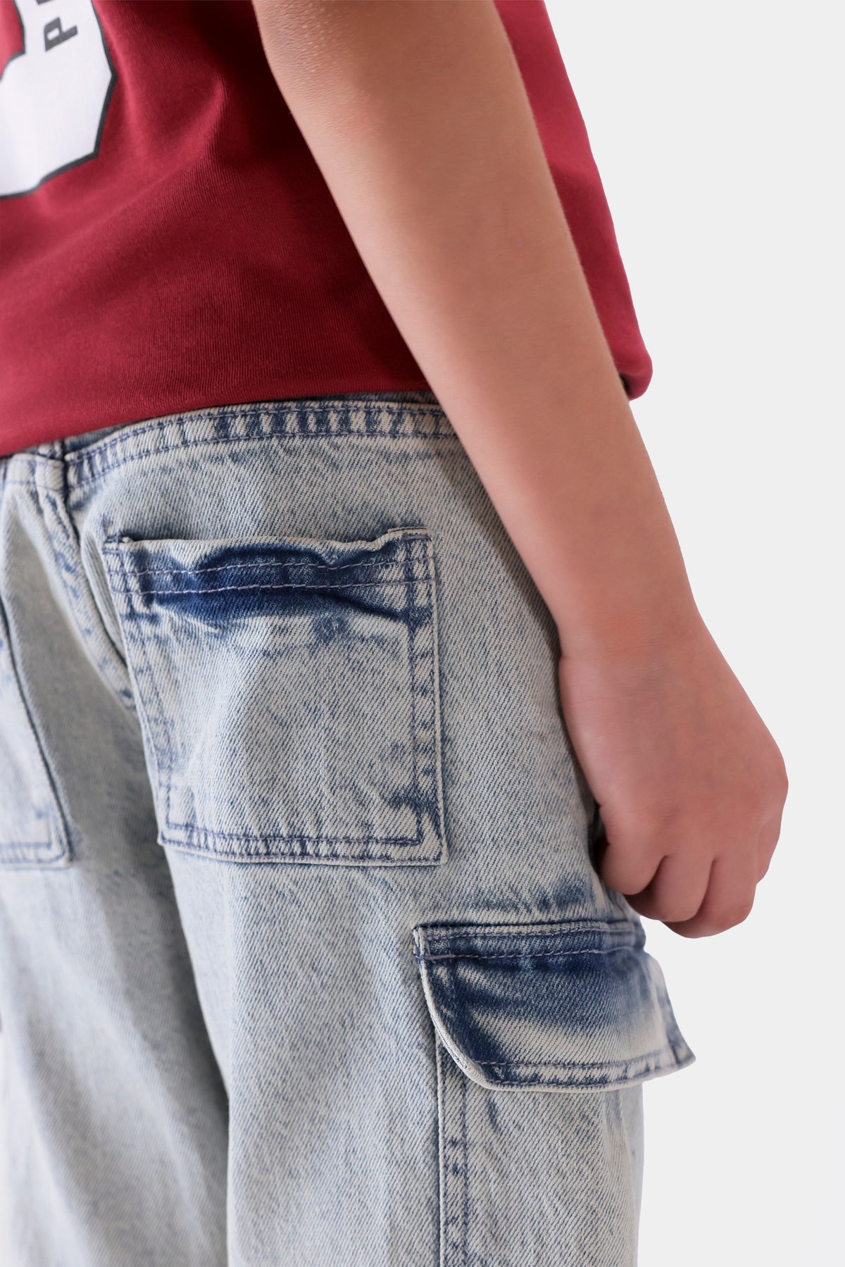Cargo Denim Shorts - Cougar Clothing