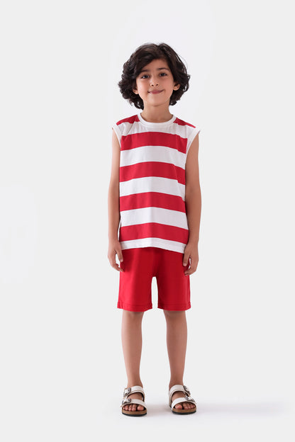 Striped Tank Top - Cougar Clothing
