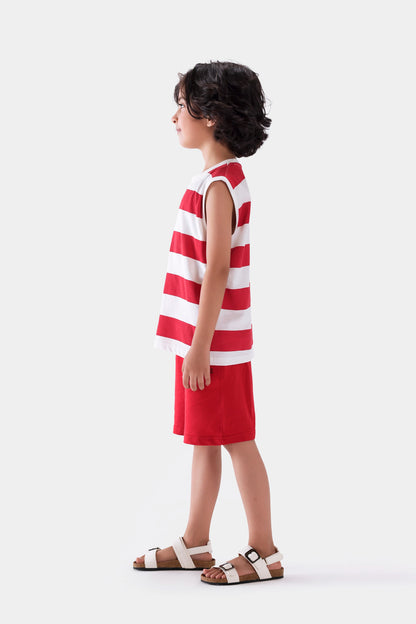 Striped Tank Top - Cougar Clothing