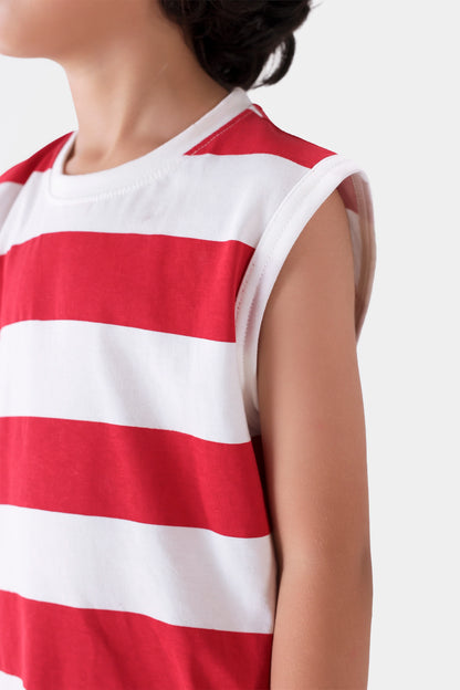 Striped Tank Top - Cougar Clothing