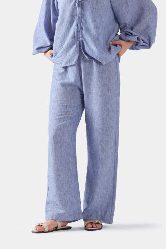 Textured Pleated Trousers - Cougar Clothing
