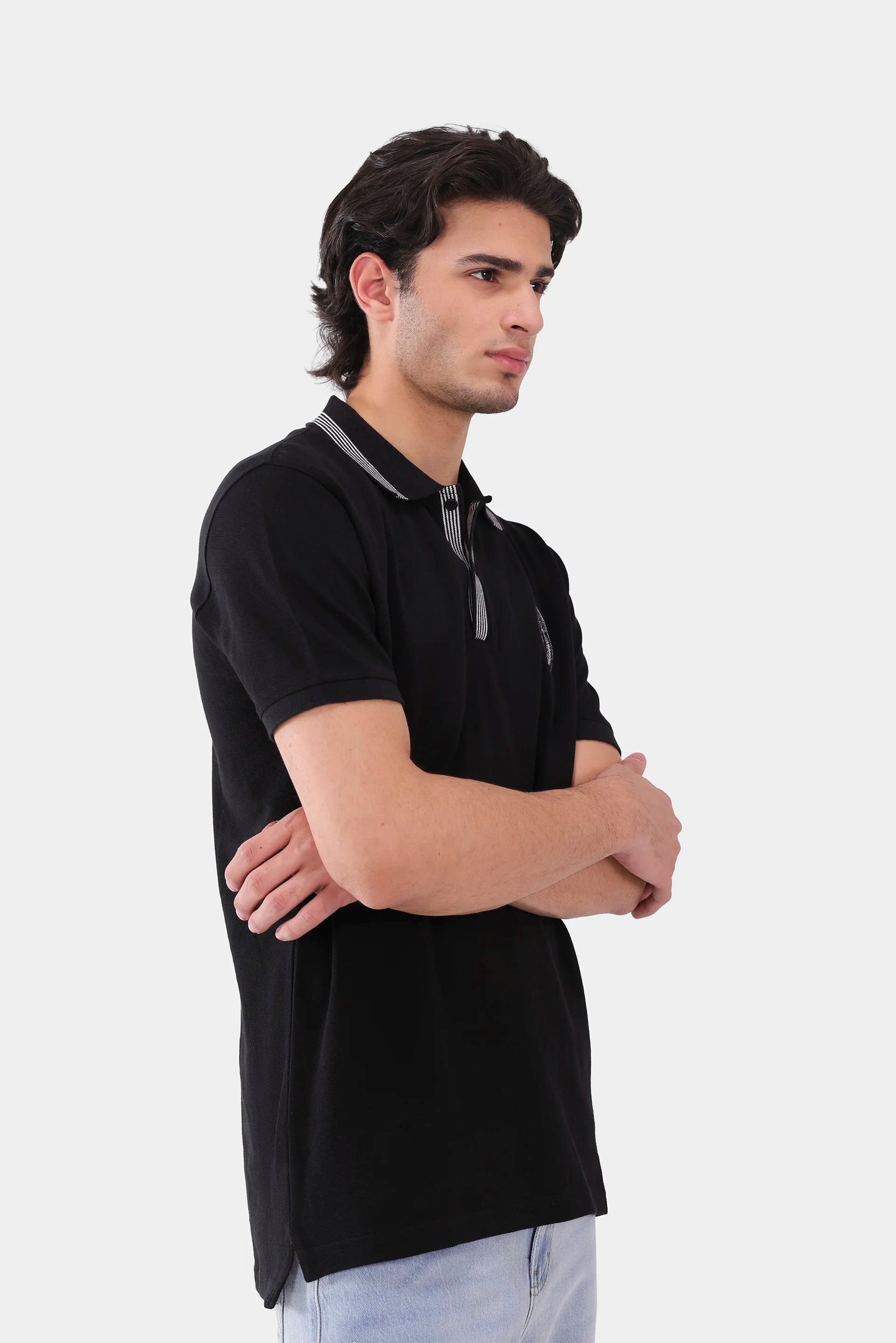 Embroidered Pique Polo - Cougar Clothing