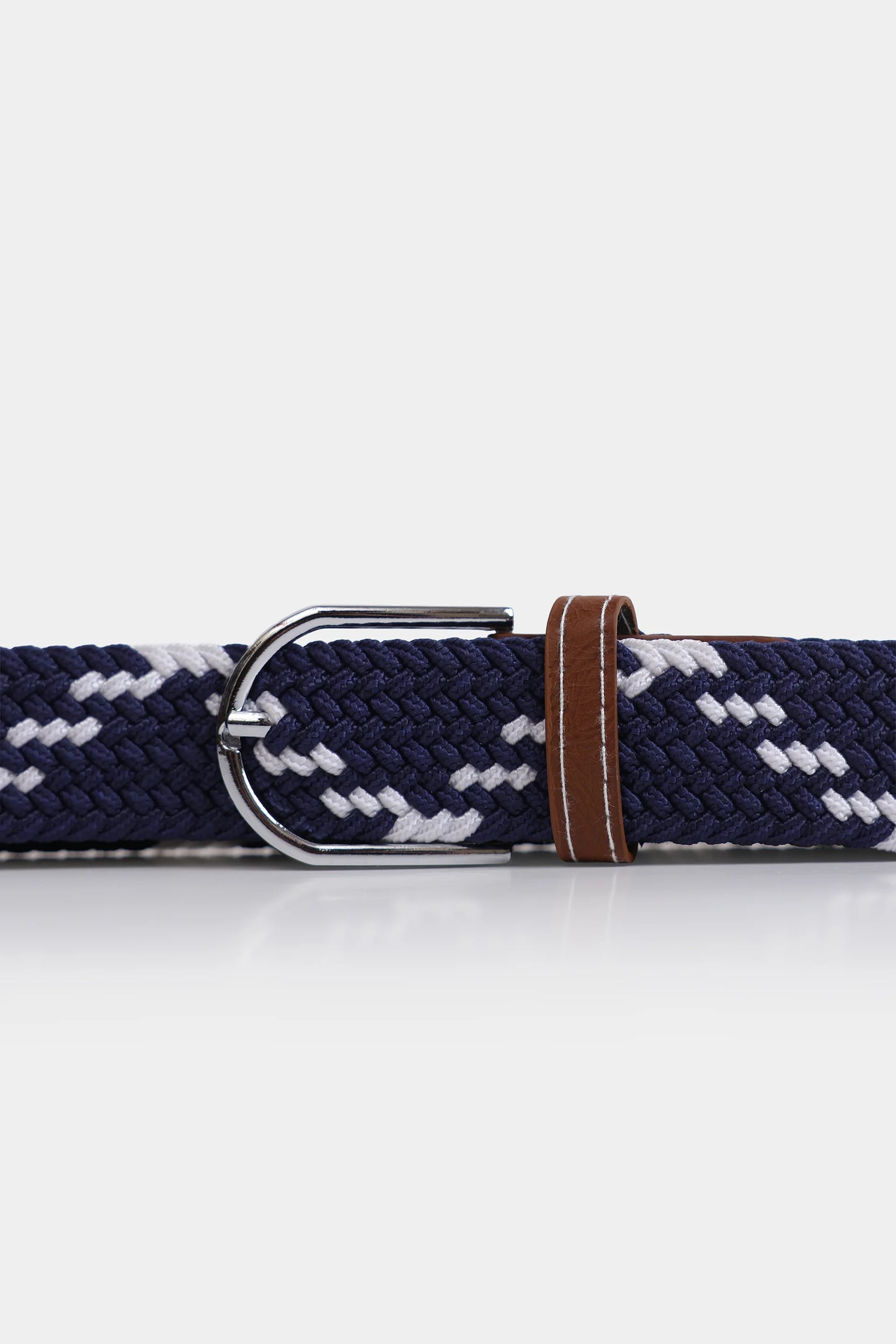 Zig-Zag Patterned Belt - Cougar Clothing