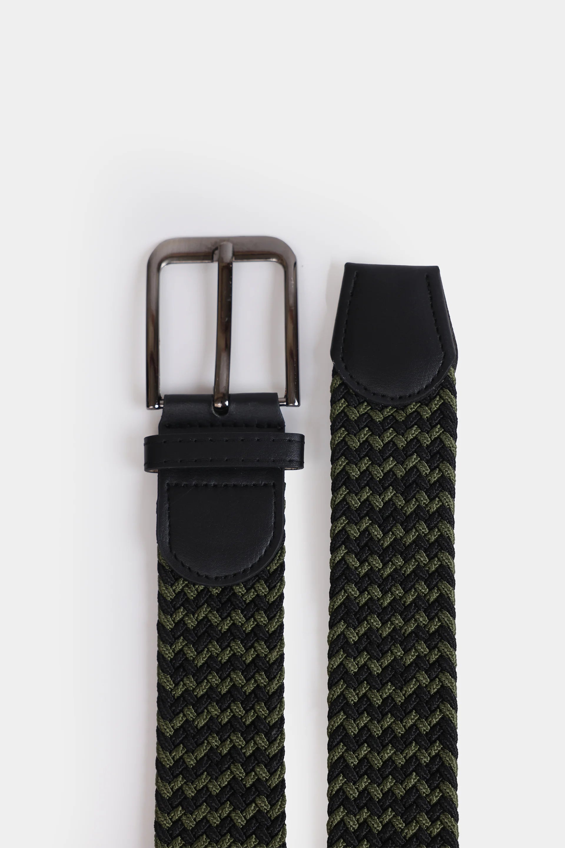 Two-Tone Canvas Belt - Cougar Clothing