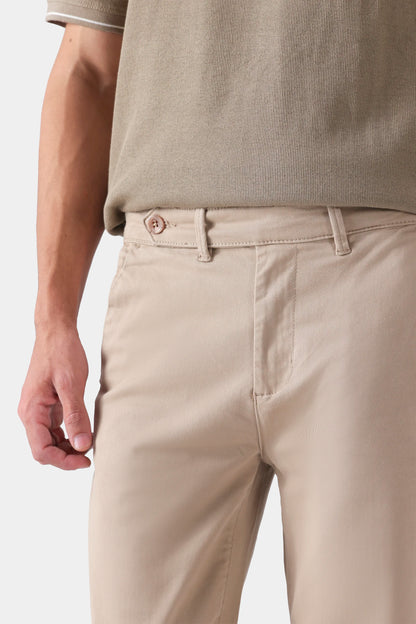 Basic Slim Fit Chino Pants - Cougar Clothing
