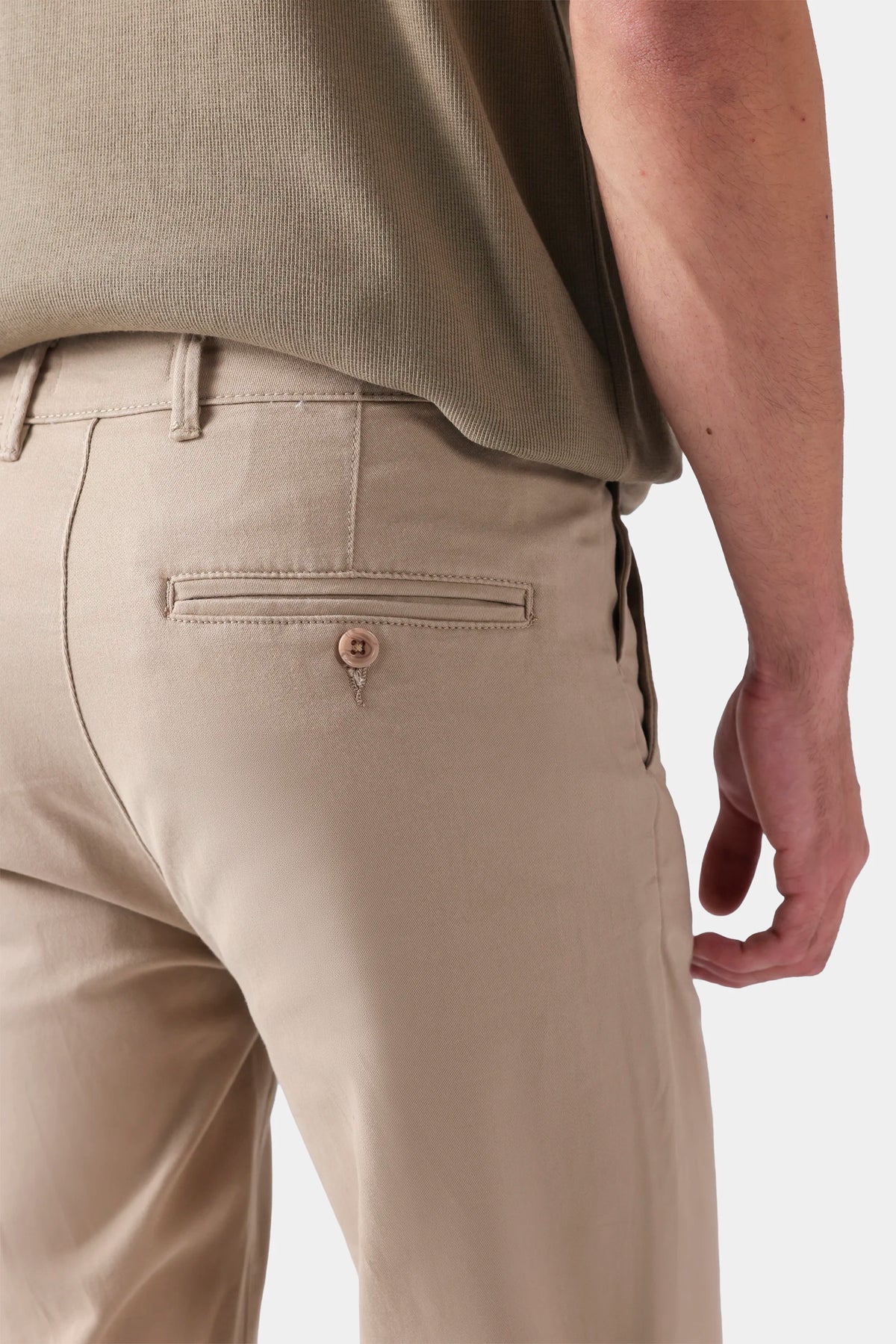 Basic Slim Fit Chino Pants - Cougar Clothing