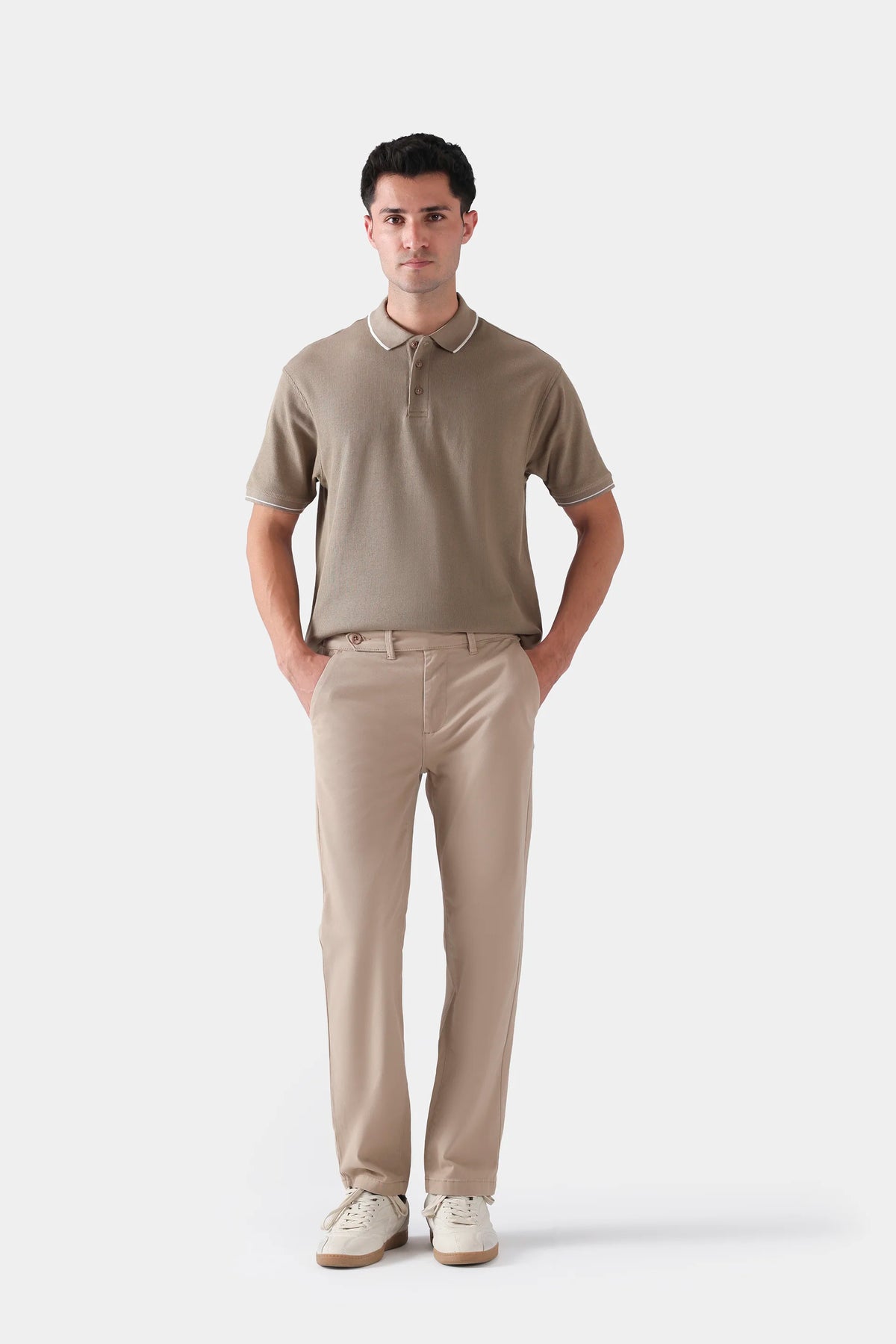 Basic Slim Fit Chino Pants - Cougar Clothing