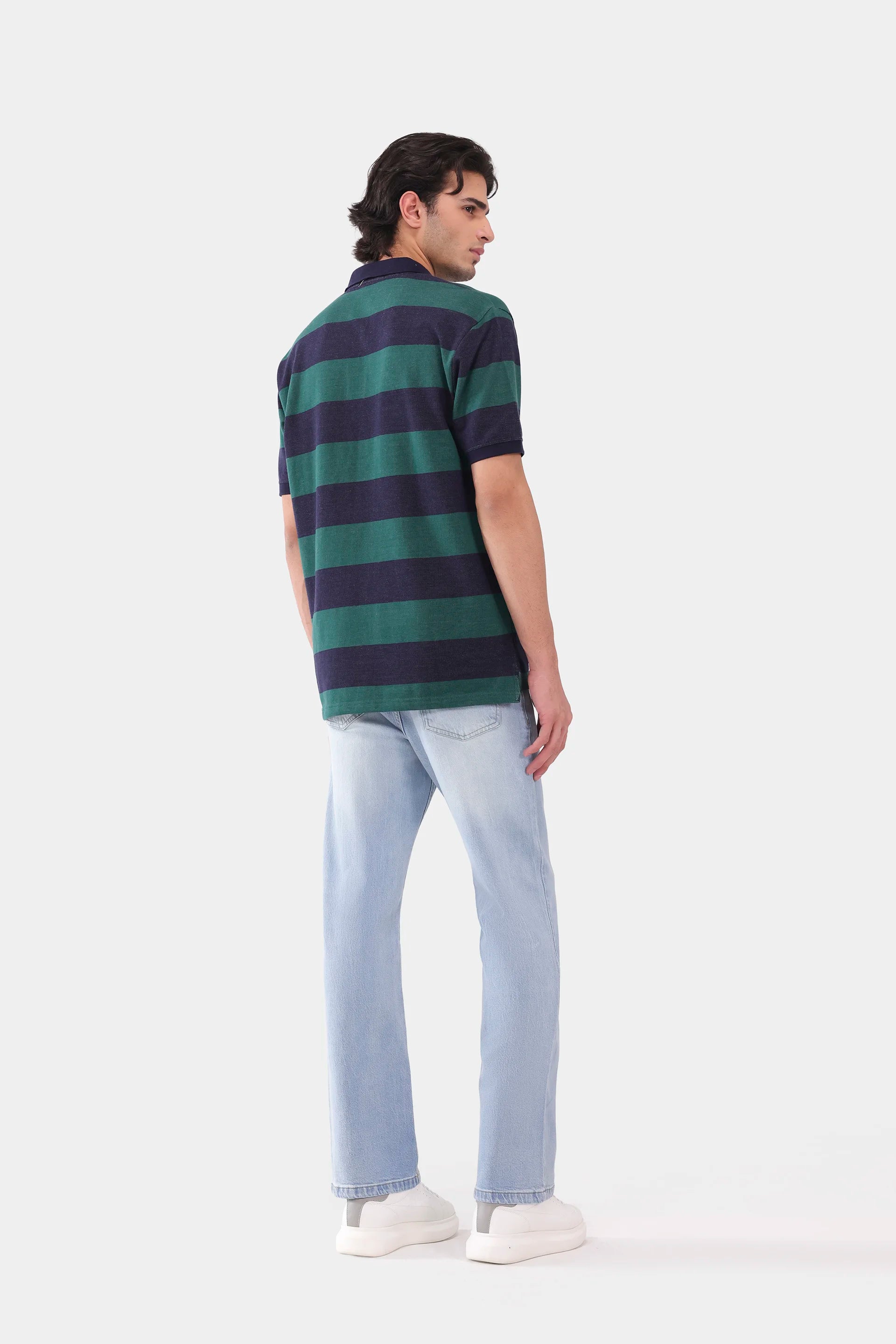Striped Polo - Cougar Clothing