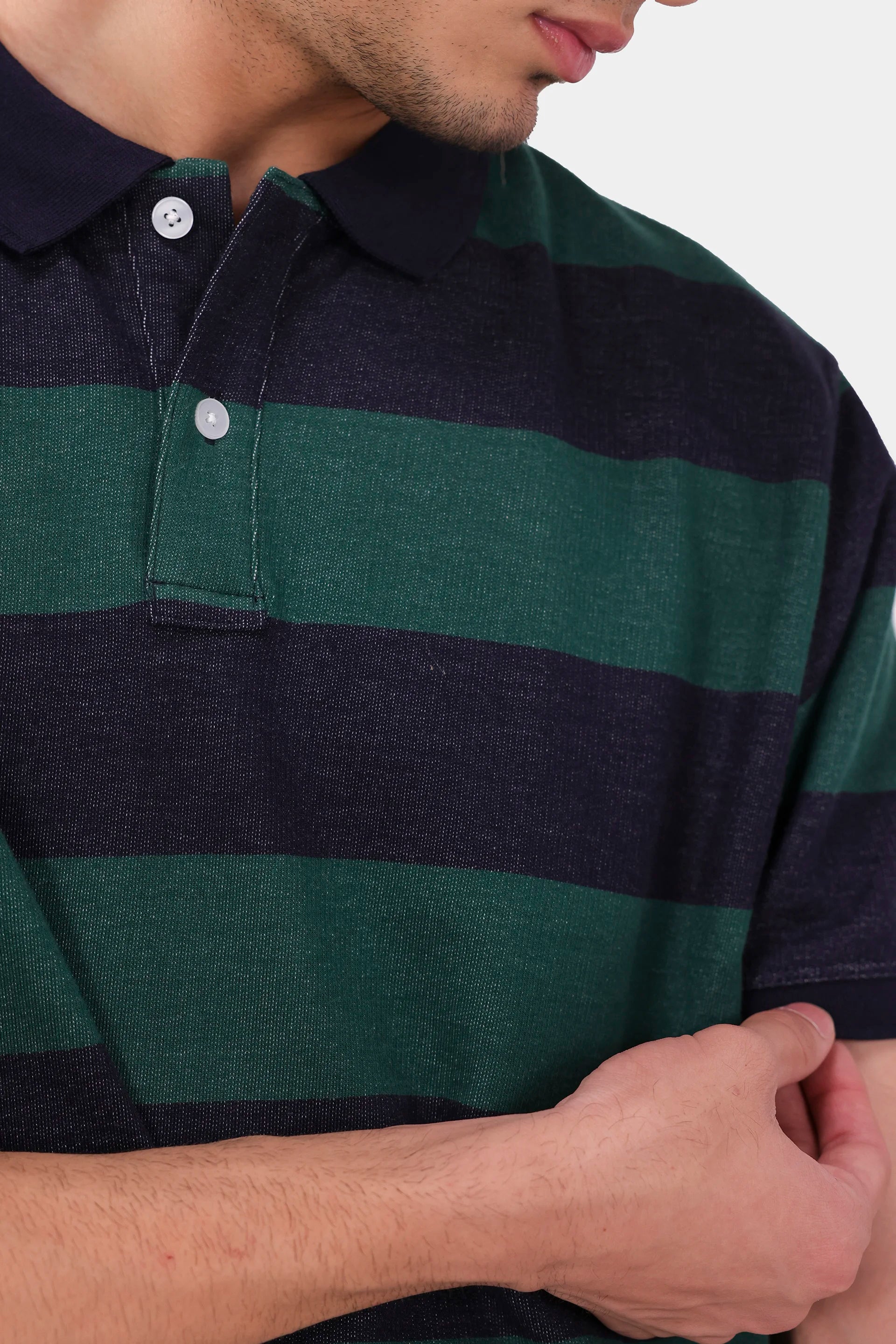 Striped Polo - Cougar Clothing